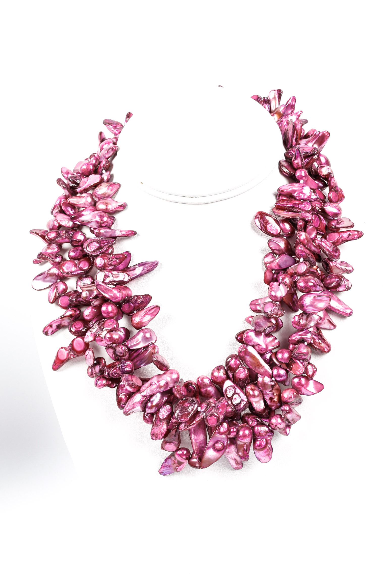 Dyed Freshwater Pearls Necklaces