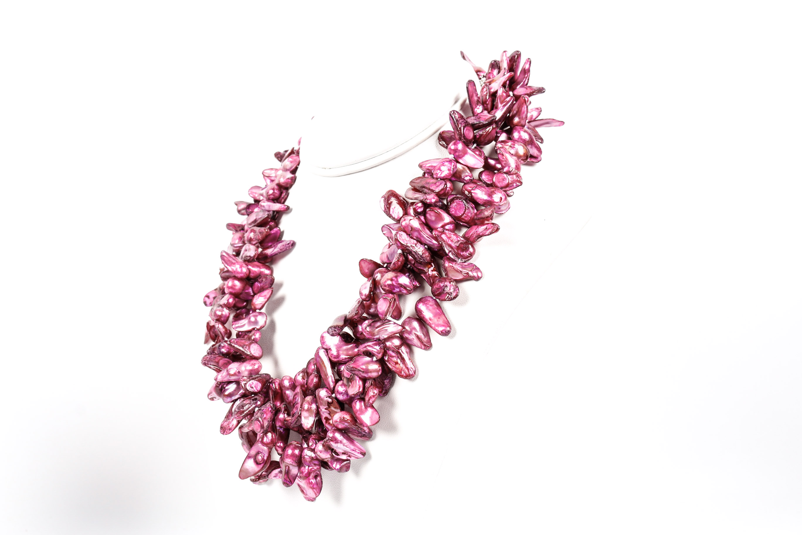 Dyed Freshwater Pearls Necklaces