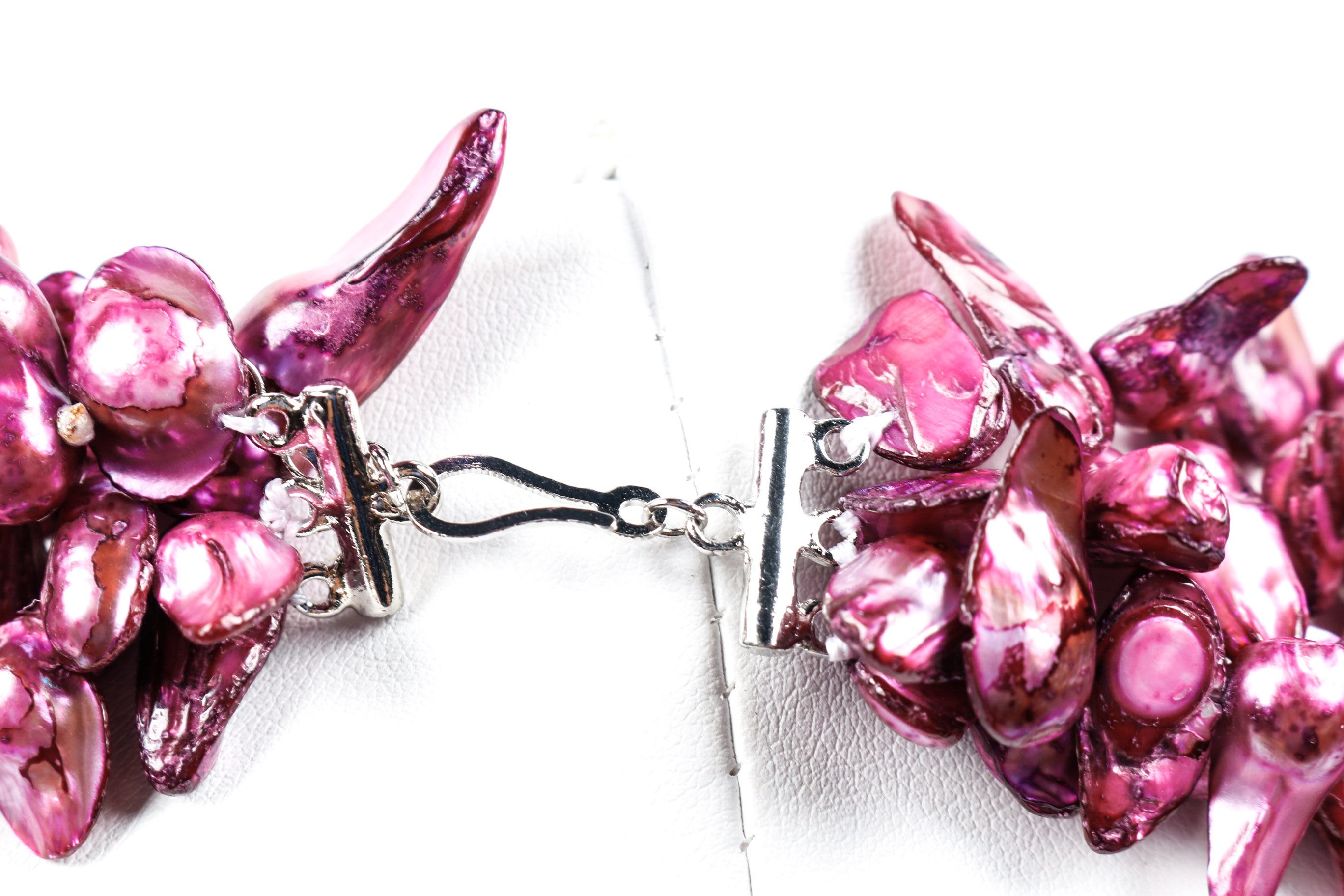 Dyed Freshwater Pearls Necklaces