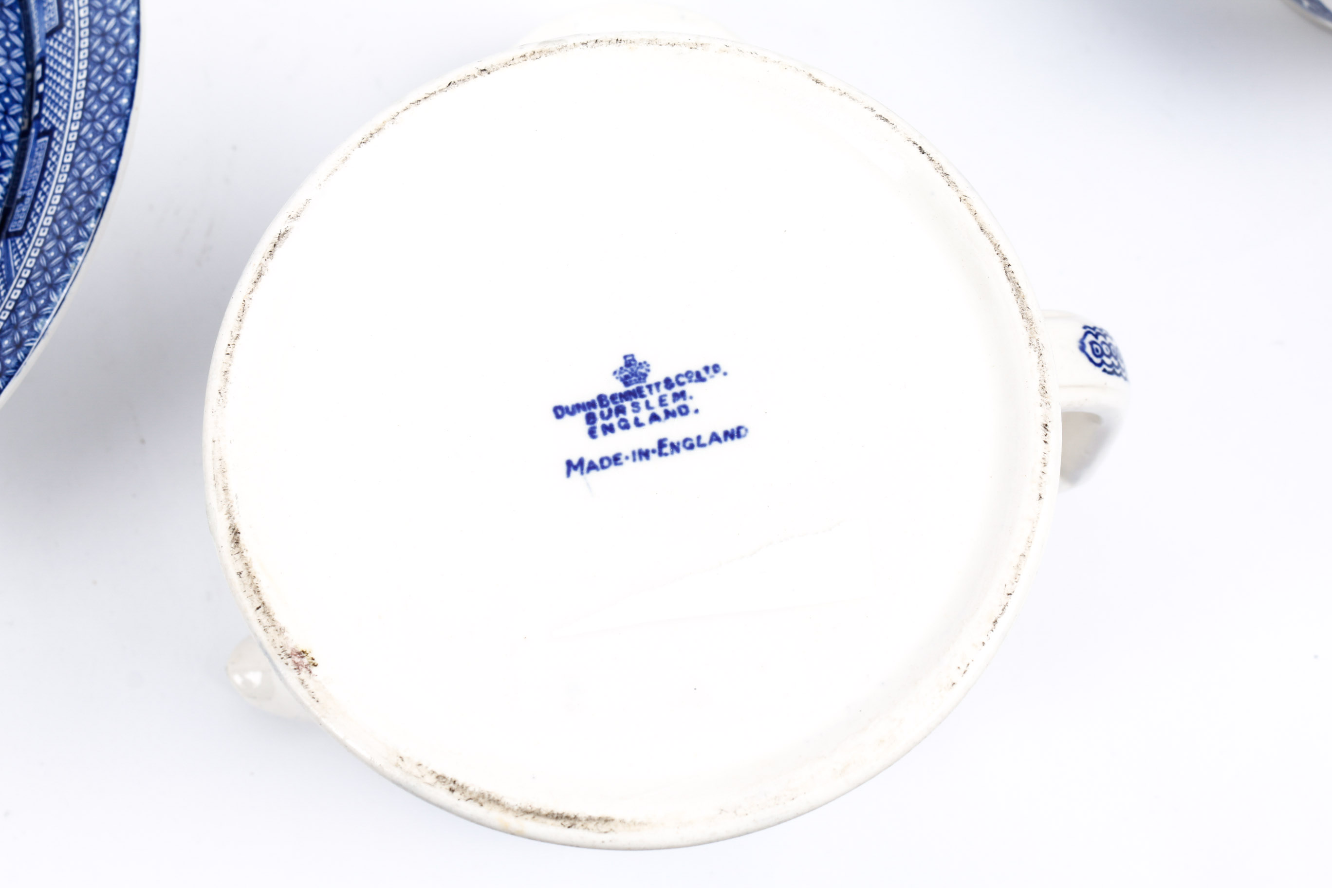 Assortment of "Blue Willow" Serving Pieces