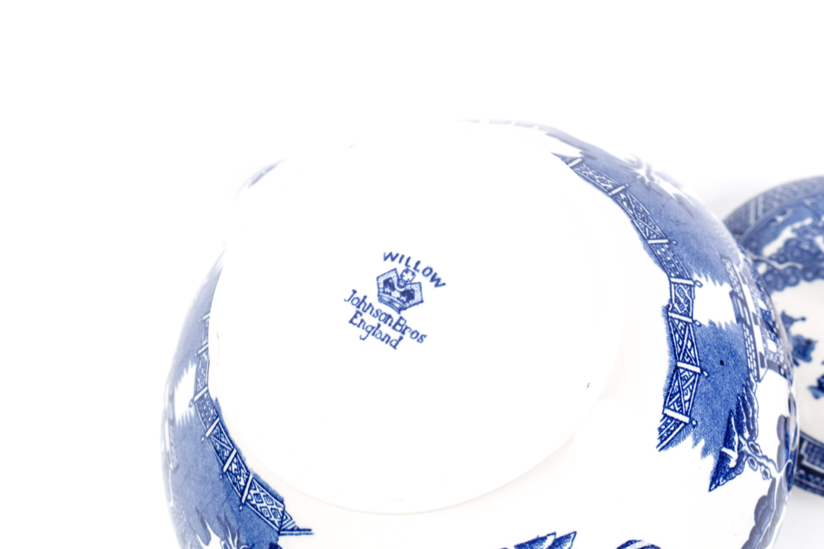 Assortment of "Blue Willow" Serving Pieces