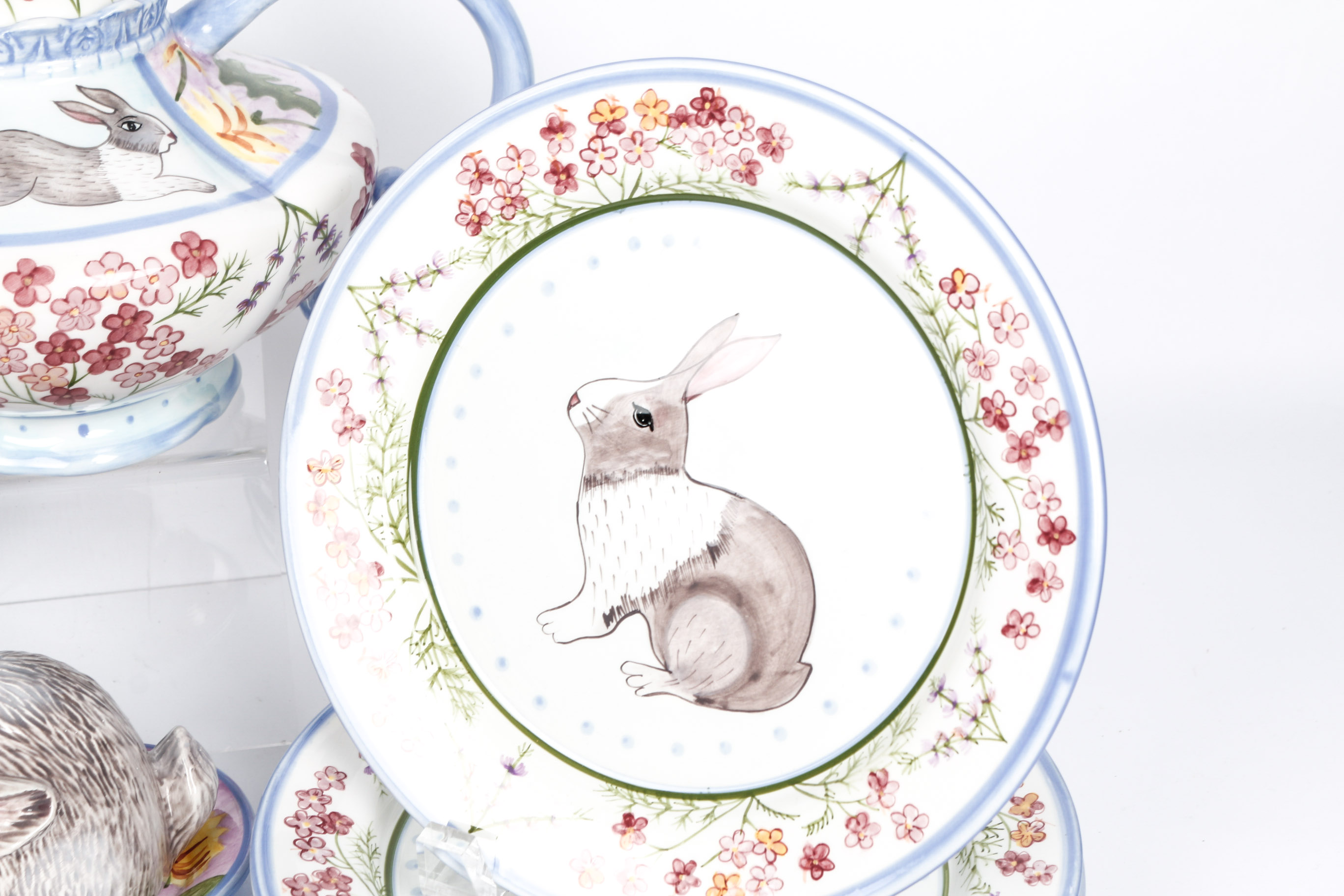 Danna Cullen "Meadow Bunny" Dinnerware