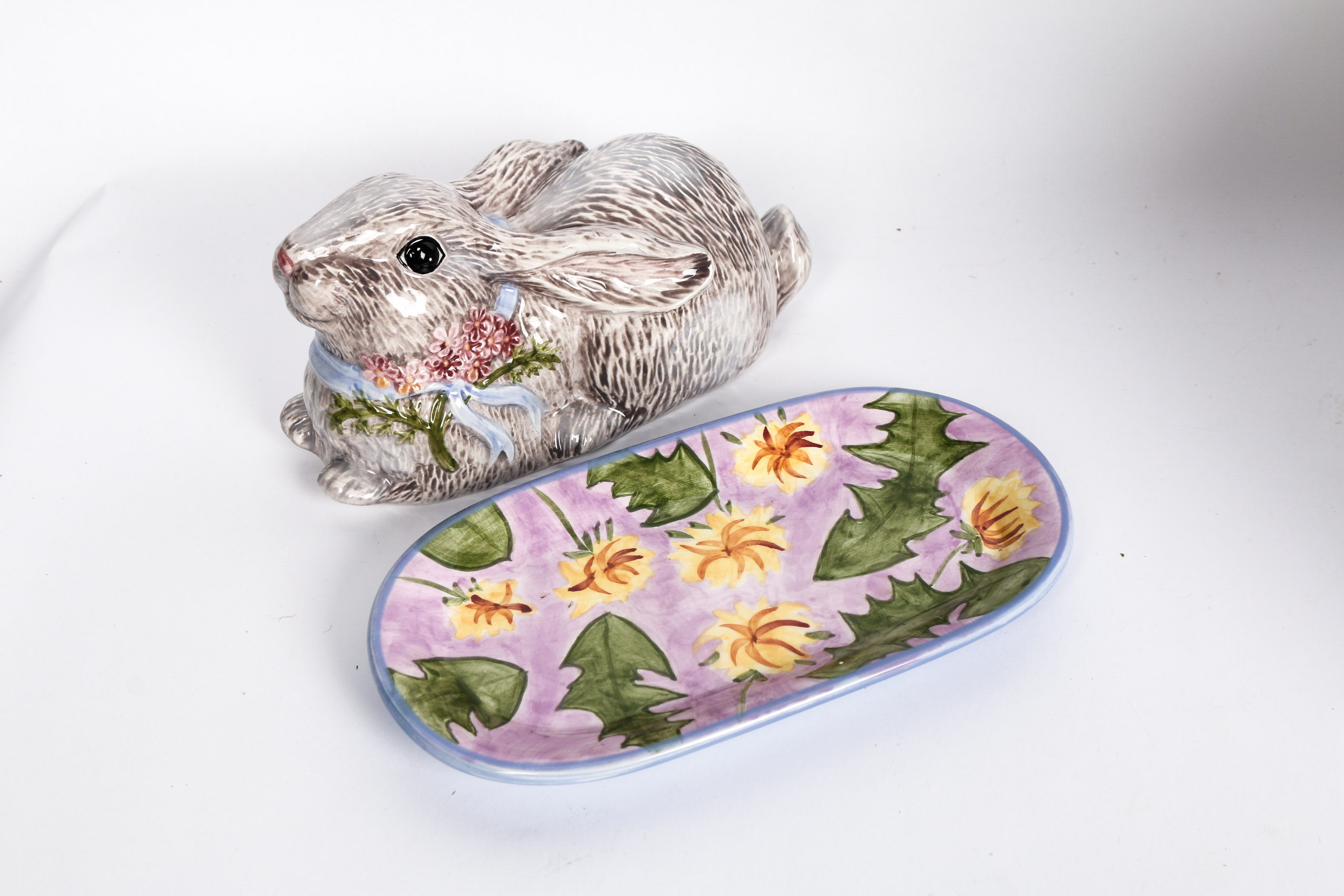Danna Cullen "Meadow Bunny" Dinnerware