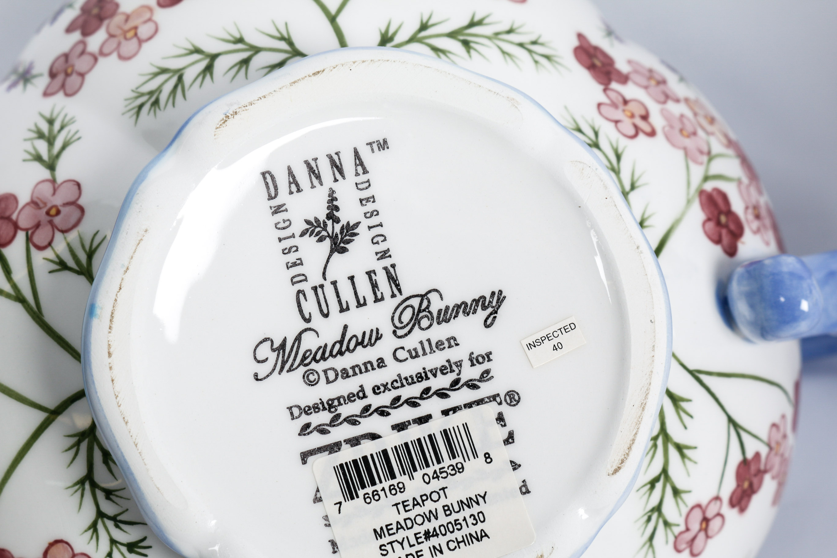 Danna Cullen "Meadow Bunny" Dinnerware