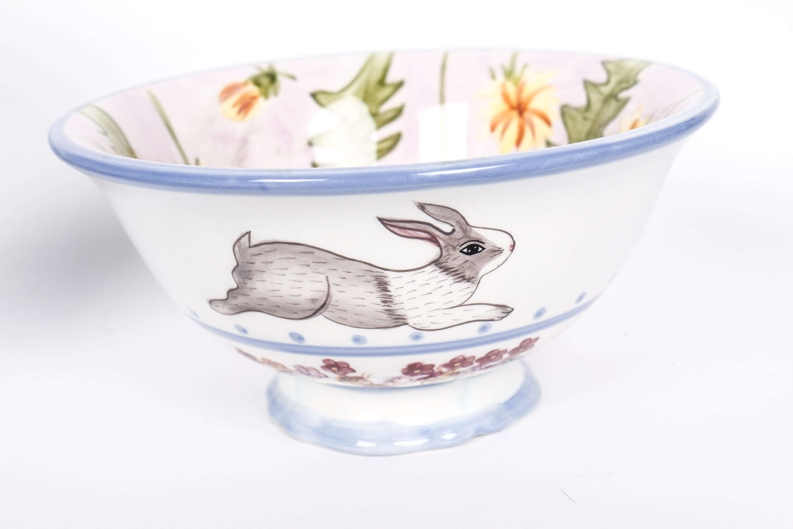 Danna Cullen "Meadow Bunny" Dinnerware