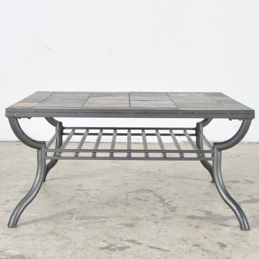 Ashley Furniture Slate Tile Patio Coffee Table