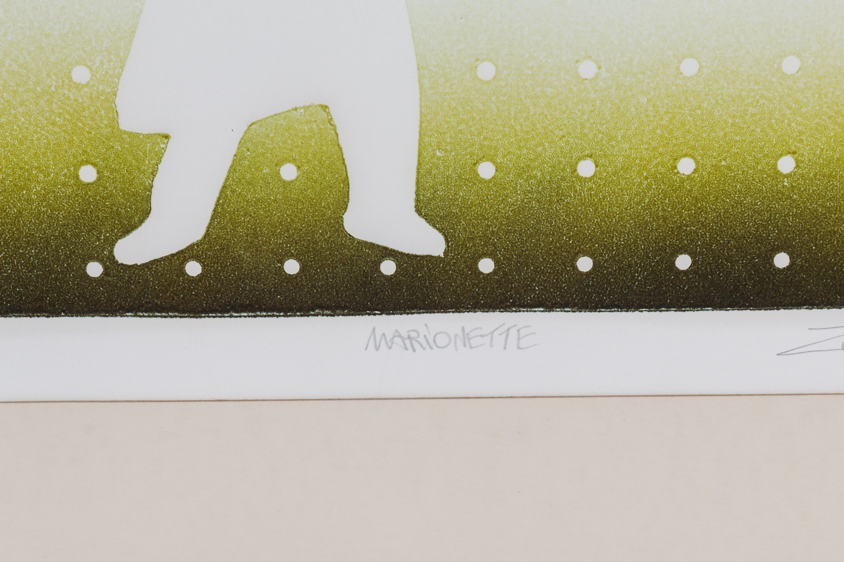 Pair of Framed Mixed Media Prints Signed Zenner