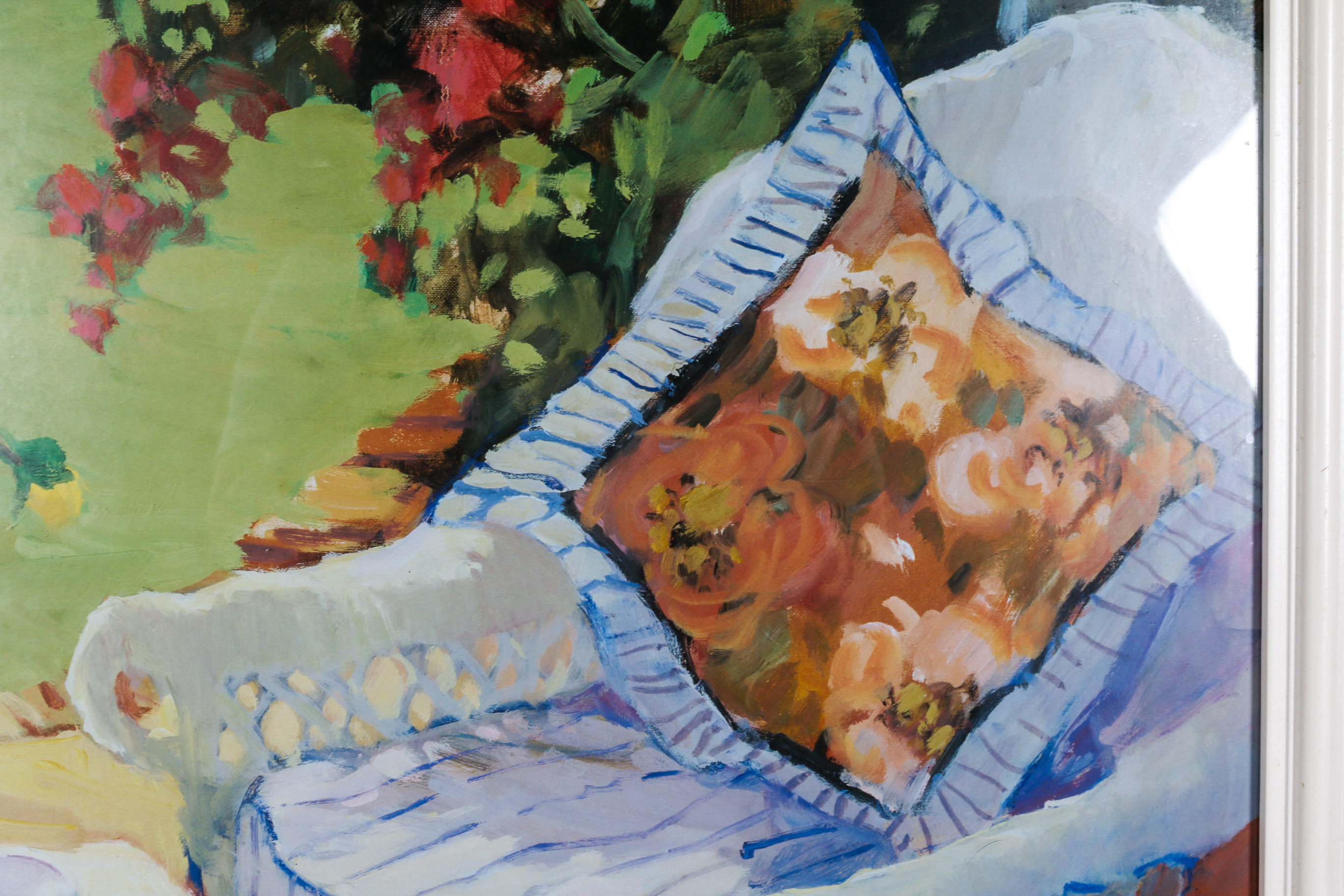 "Morning In The Garden" Print After Shirley Murray