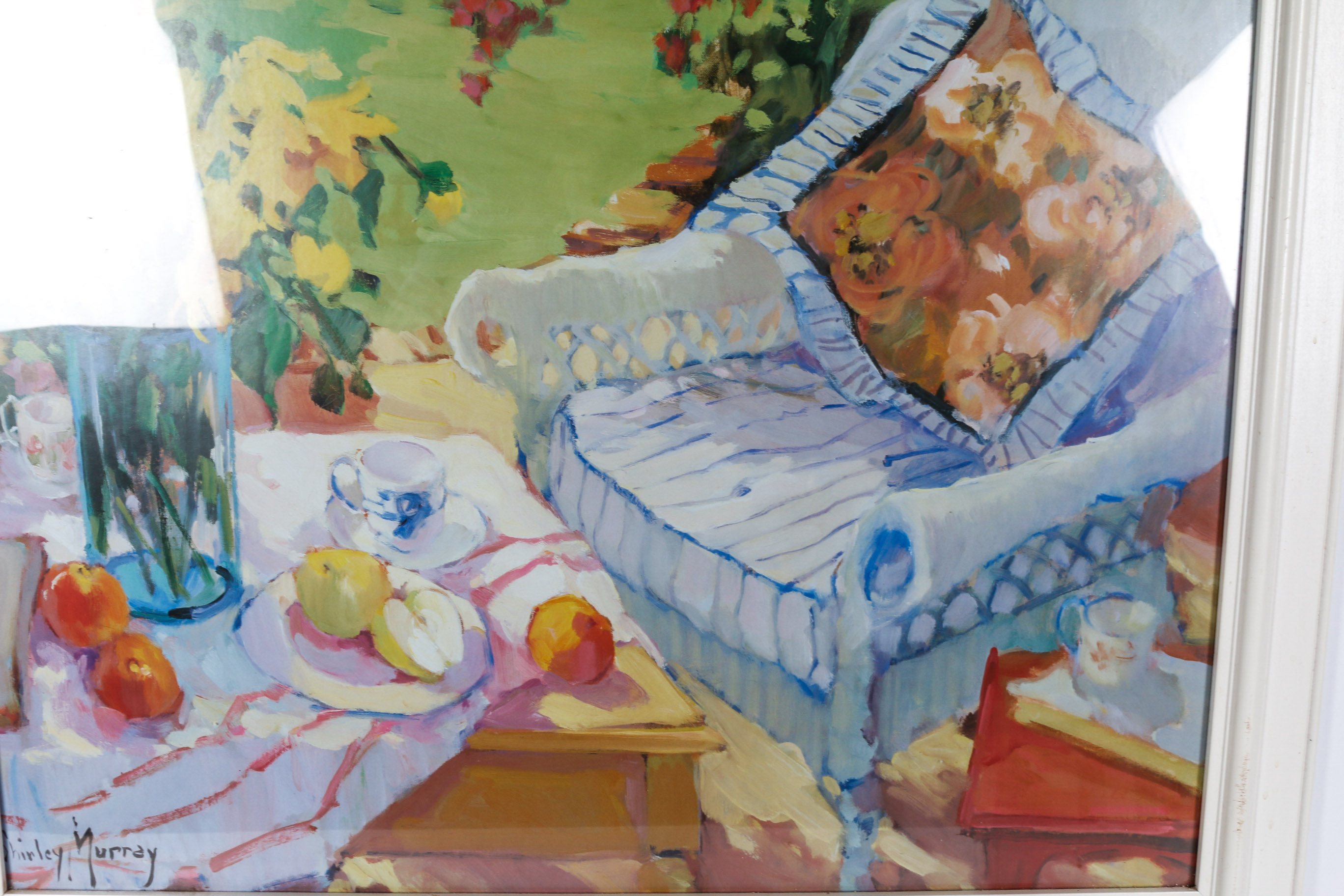 "Morning In The Garden" Print After Shirley Murray