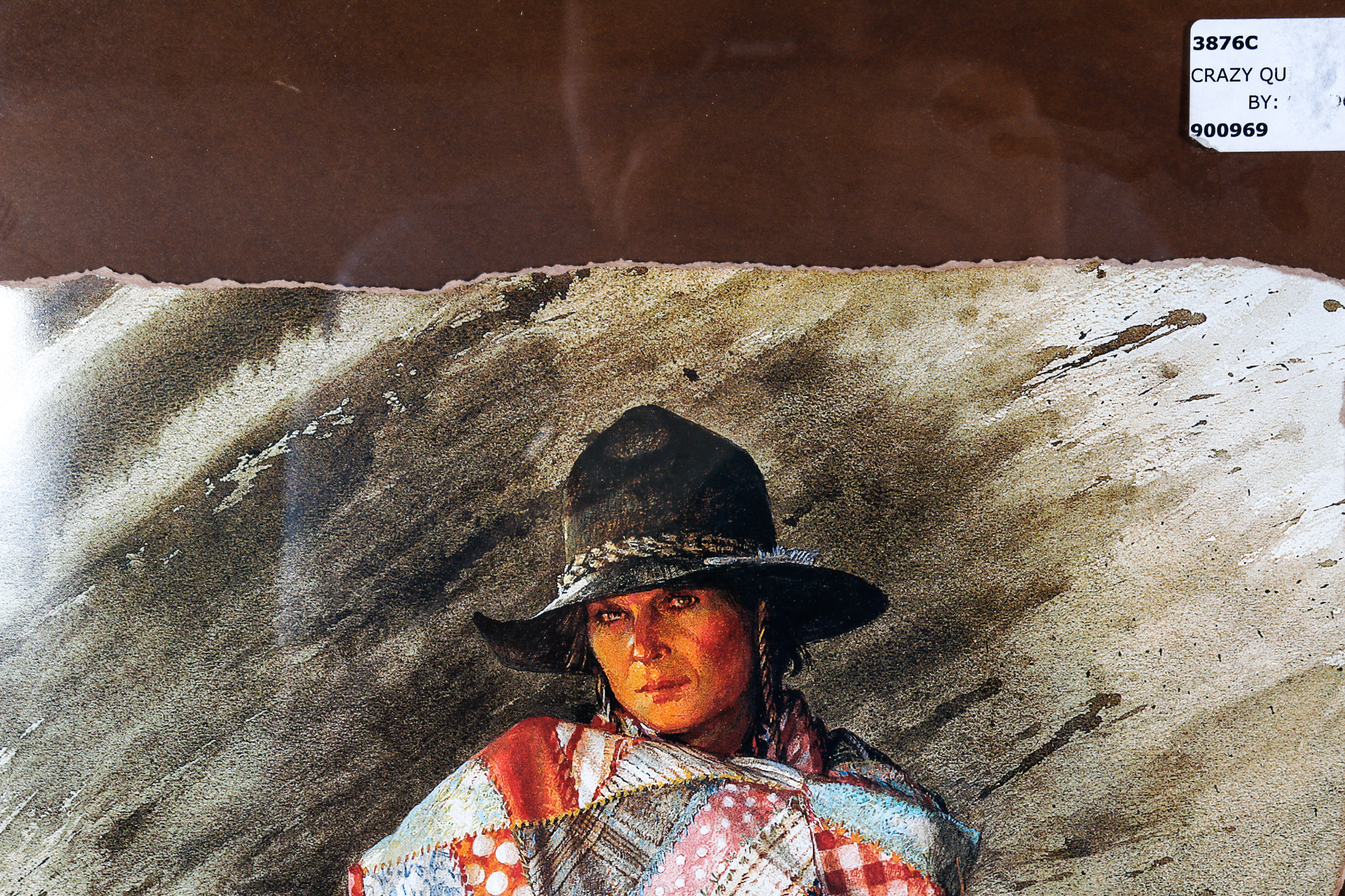 Offset Lithograph Print After "Crazy Quilt"