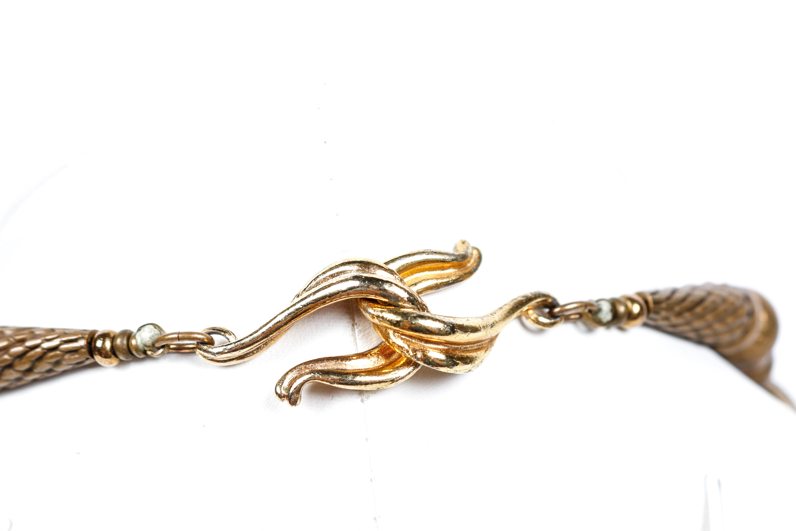 Copper Etruscan Revival Necklace