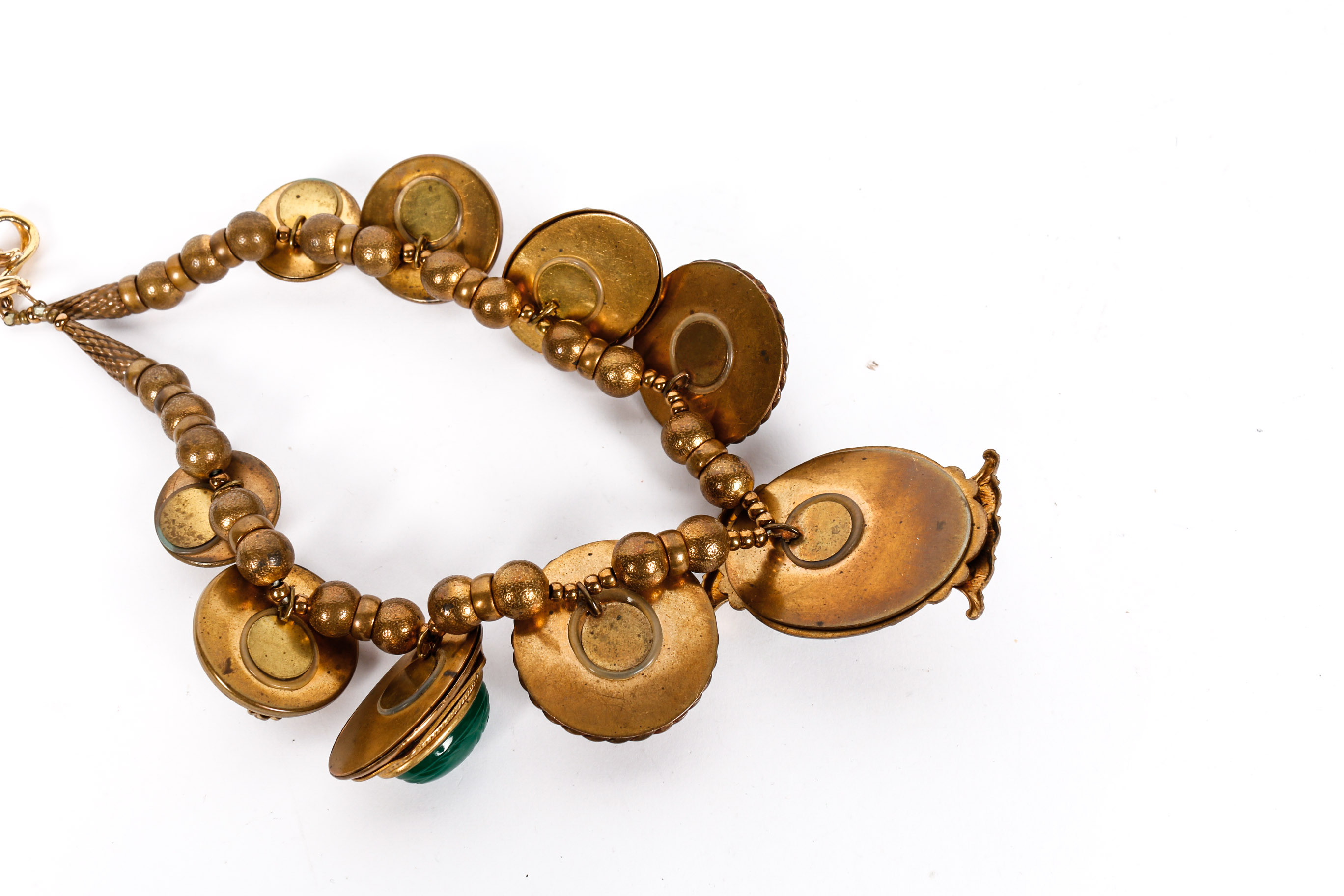 Copper Etruscan Revival Necklace