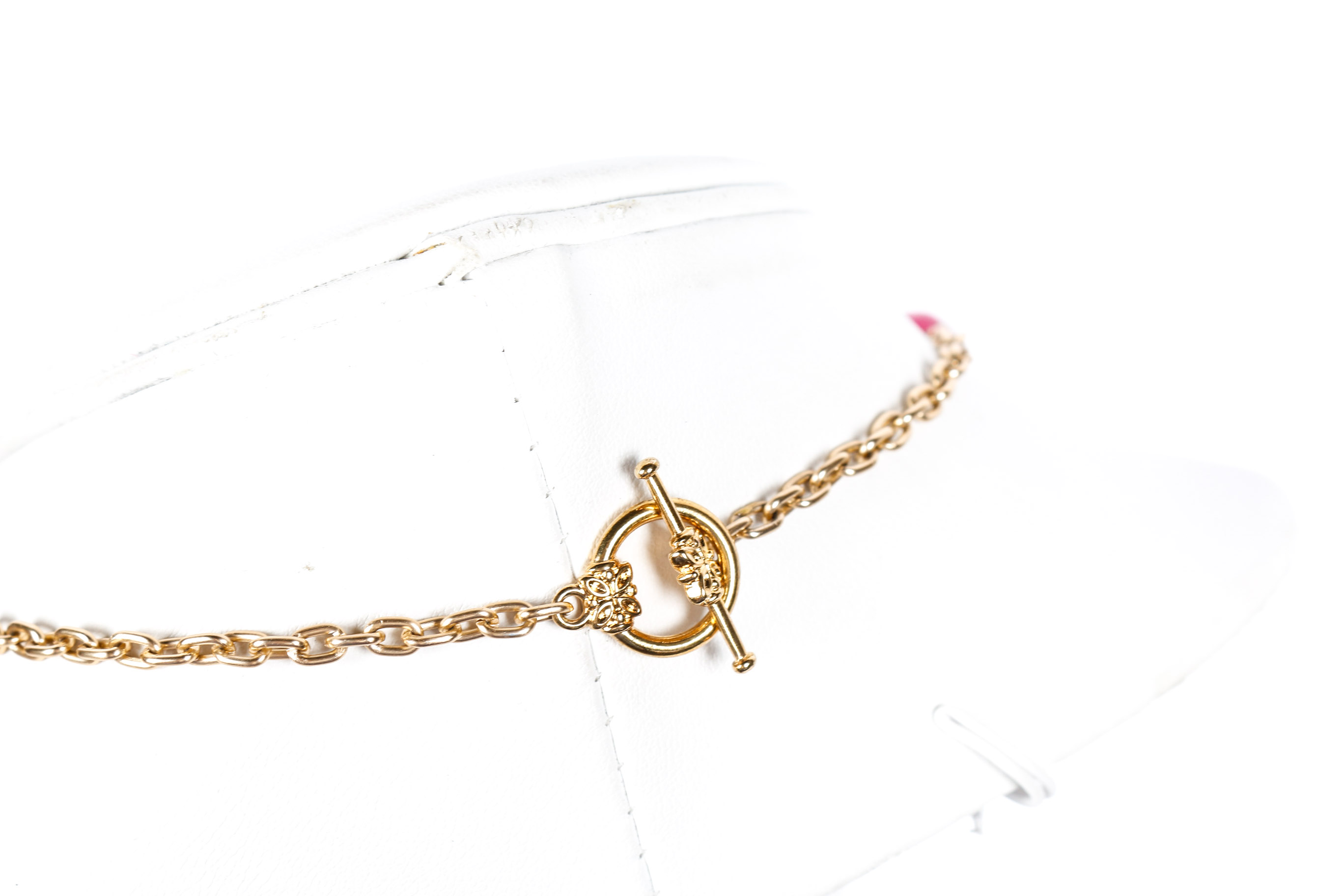 Garnet, Quartzite Quartz, And Faux Pearl Necklace.