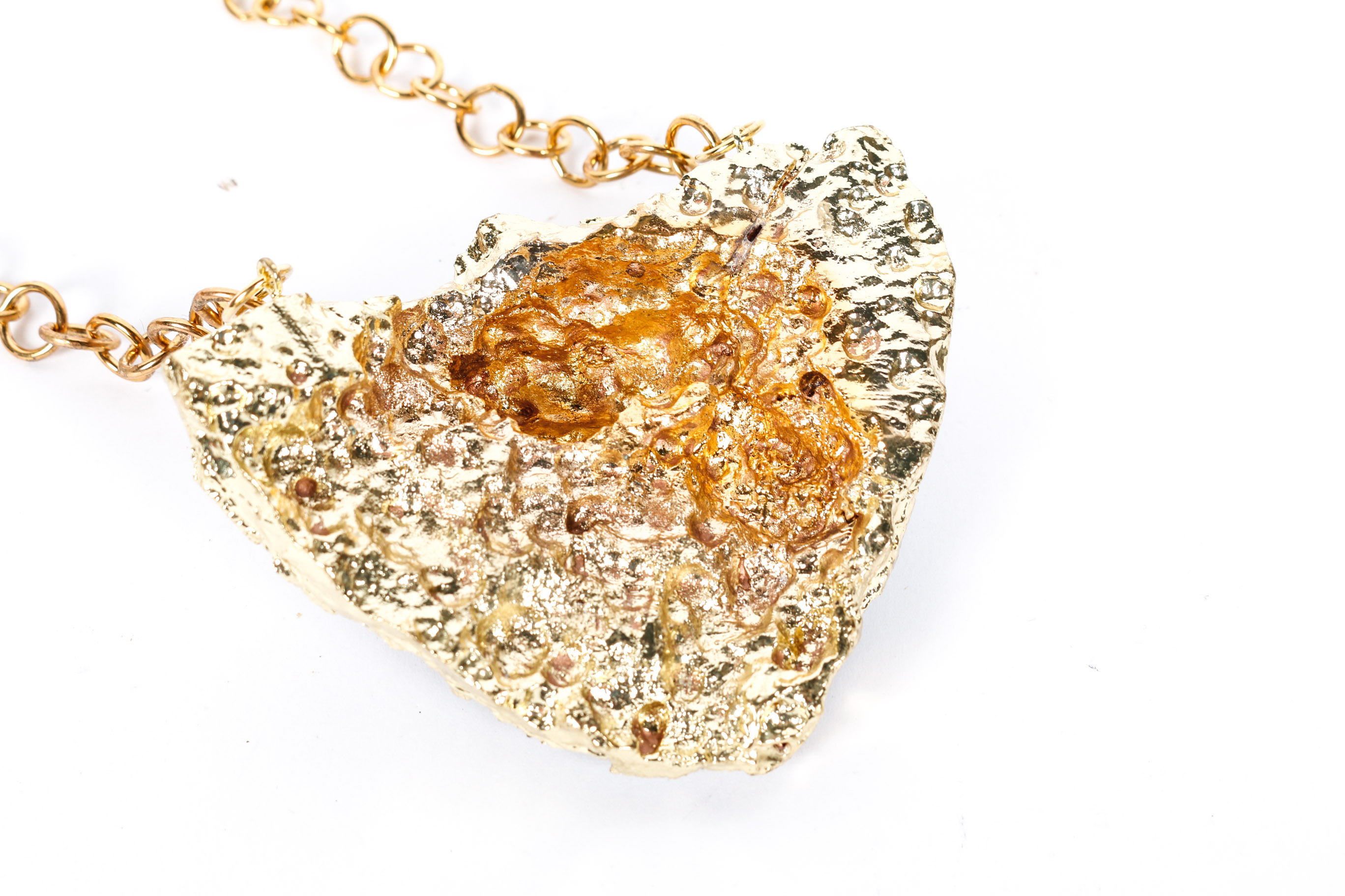 Chunky Geode Pendant Necklace
