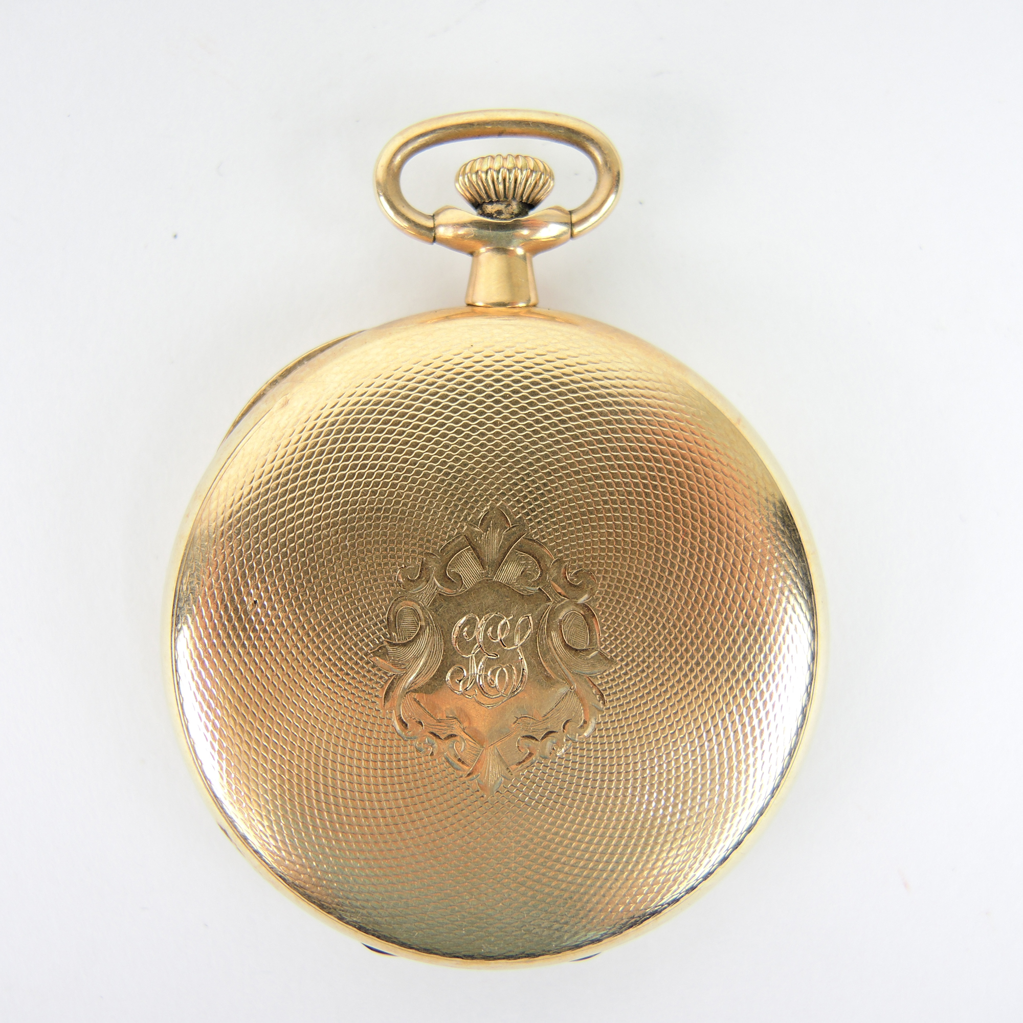 Antique Hamilton Pocket Watch with Display Case