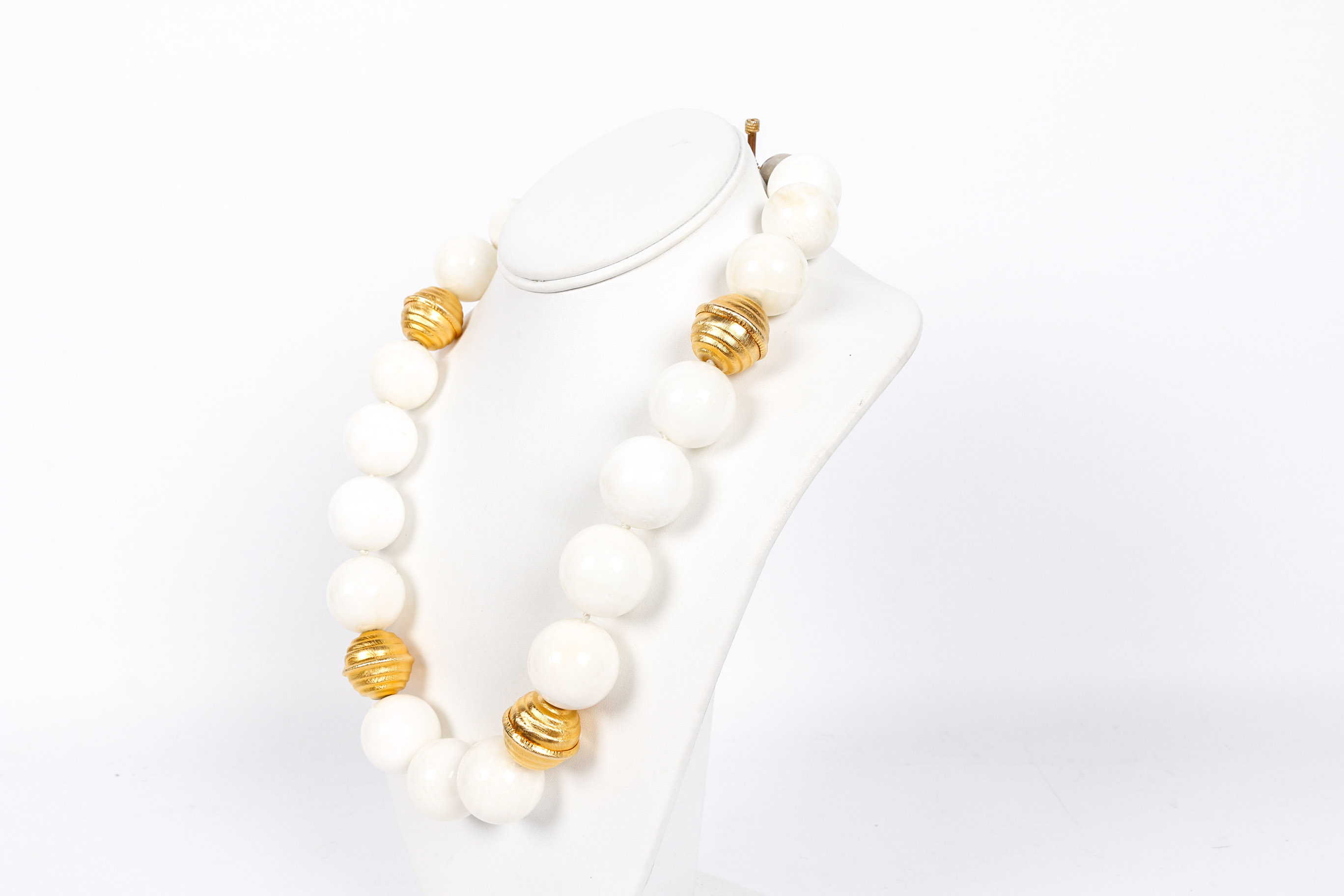 Beaded Quartz Necklace