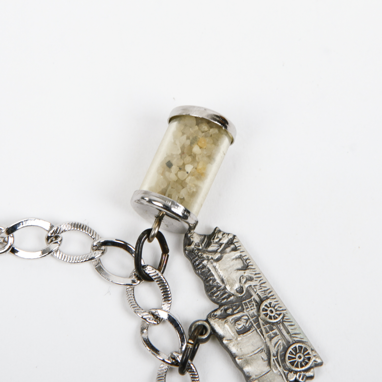 Maryland-Themed Sterling Silver Charm Bracelet