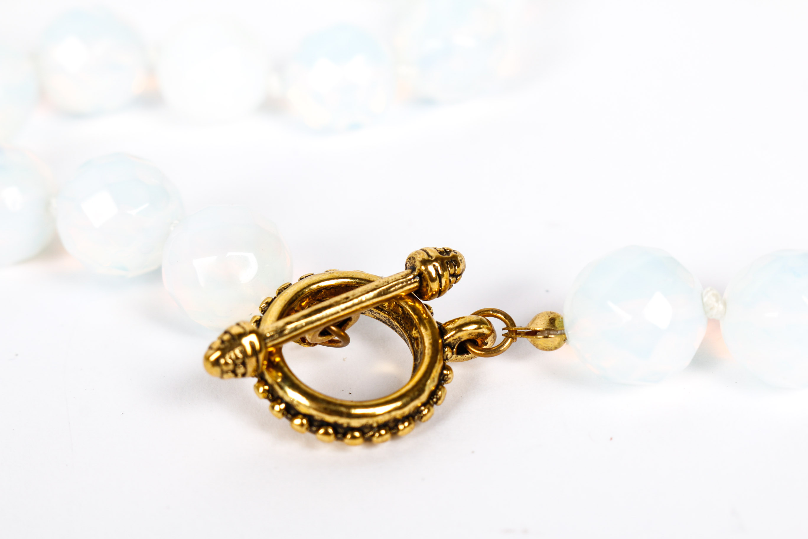 Pair of Necklaces With Lion Head Brooch