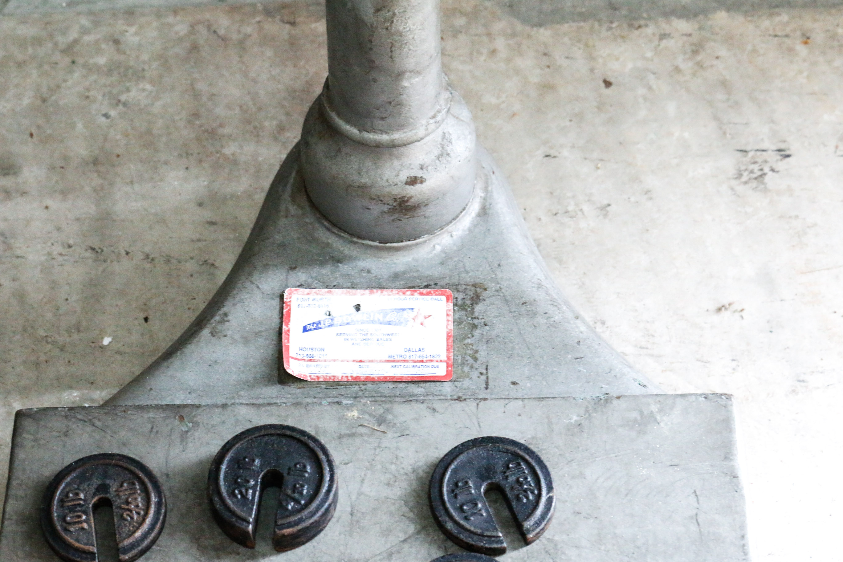 J.P. Bowlin Company Scale