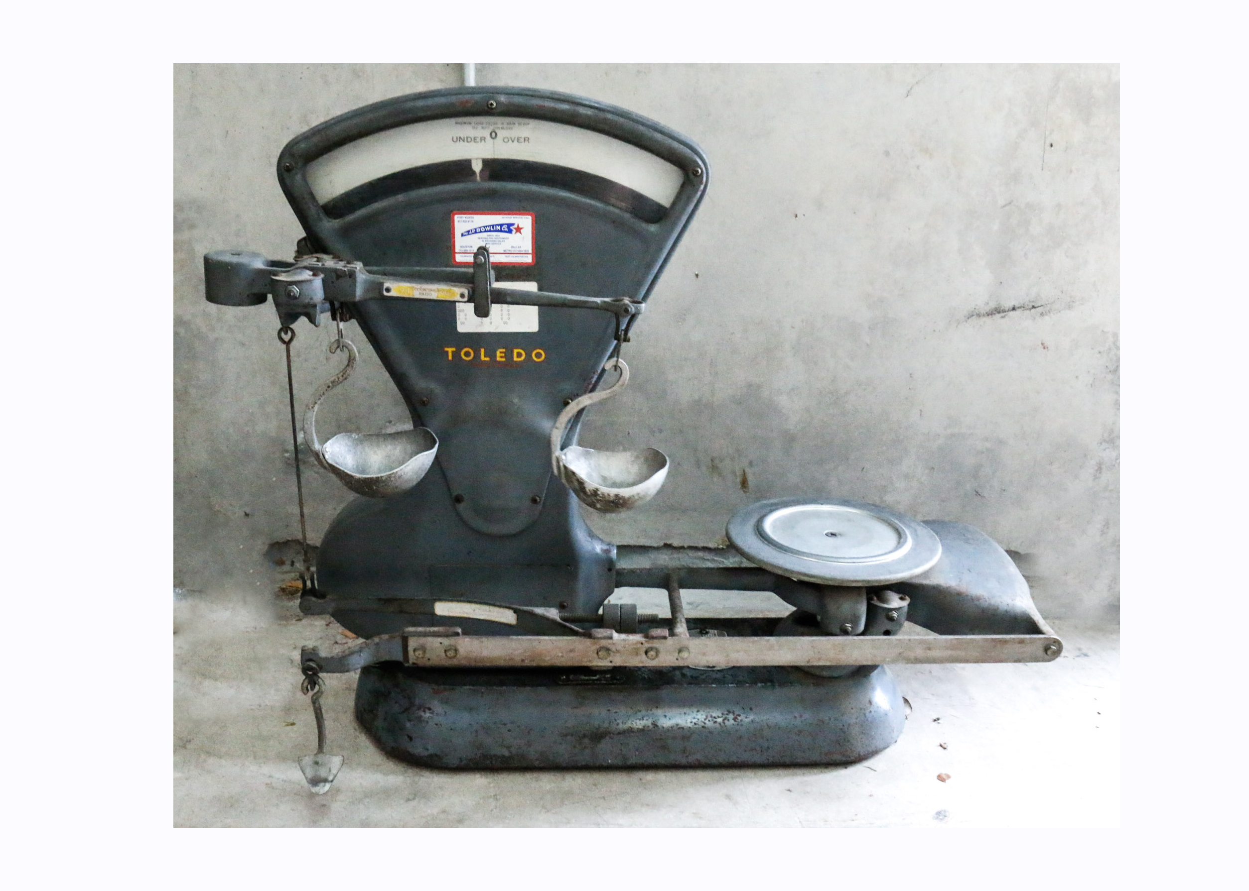 Antique Toledo Candy Scale