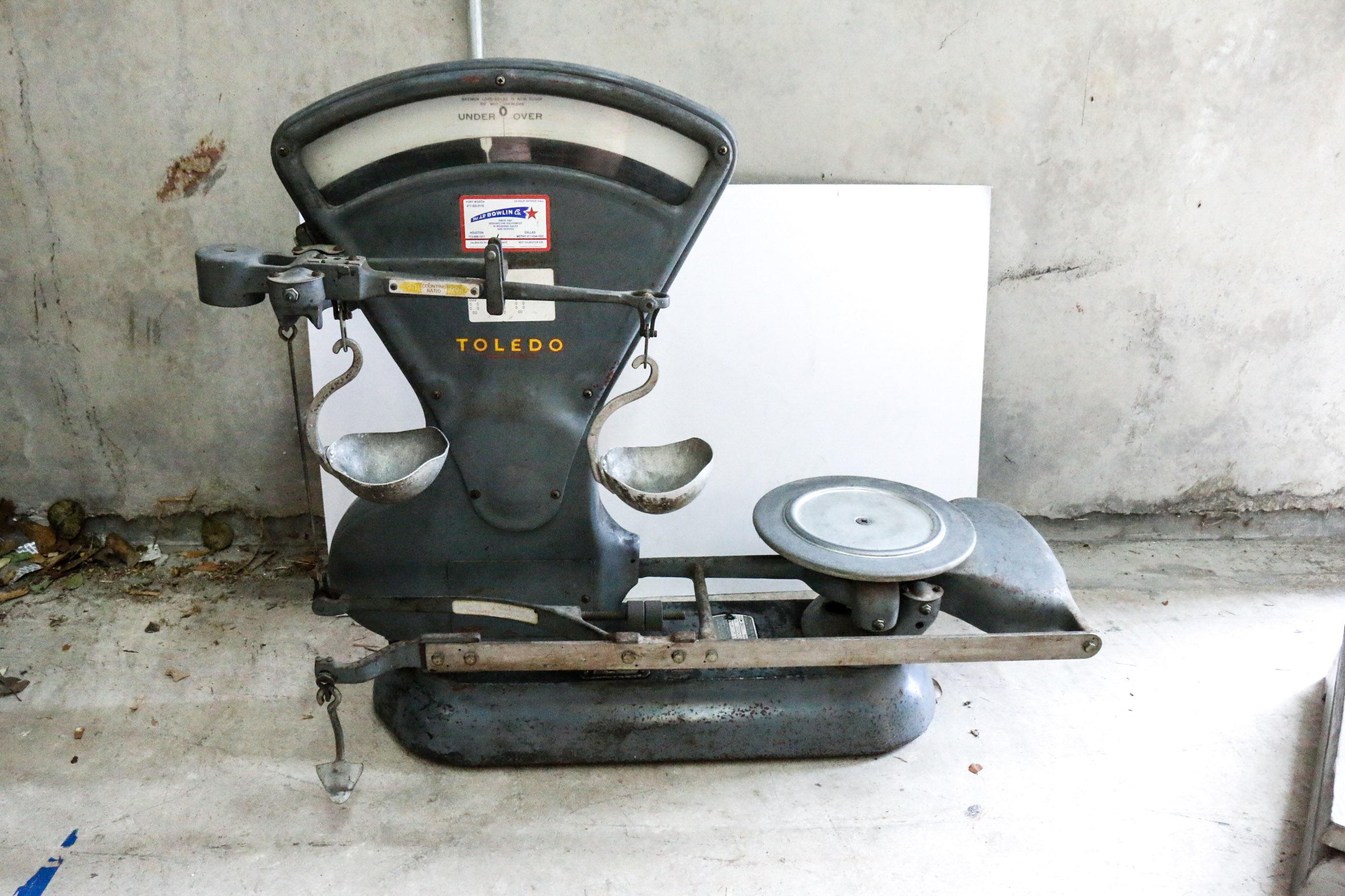 Antique Toledo Candy Scale