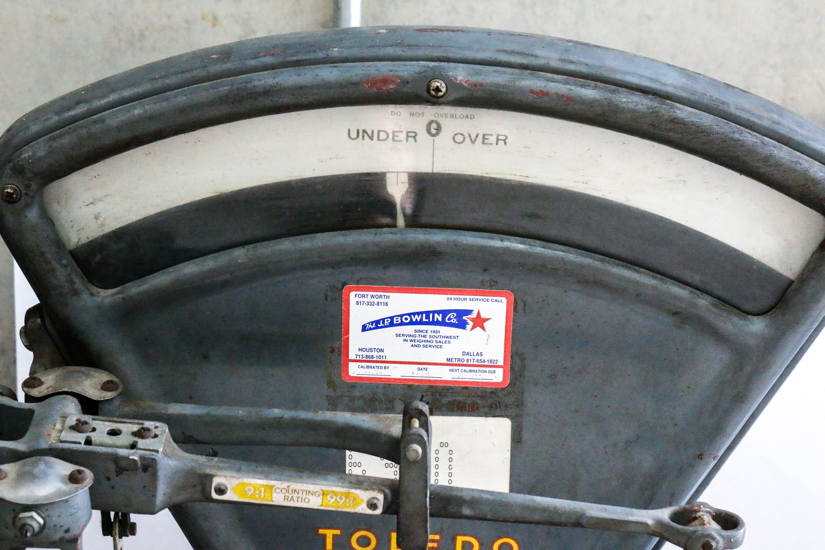 Antique Toledo Candy Scale