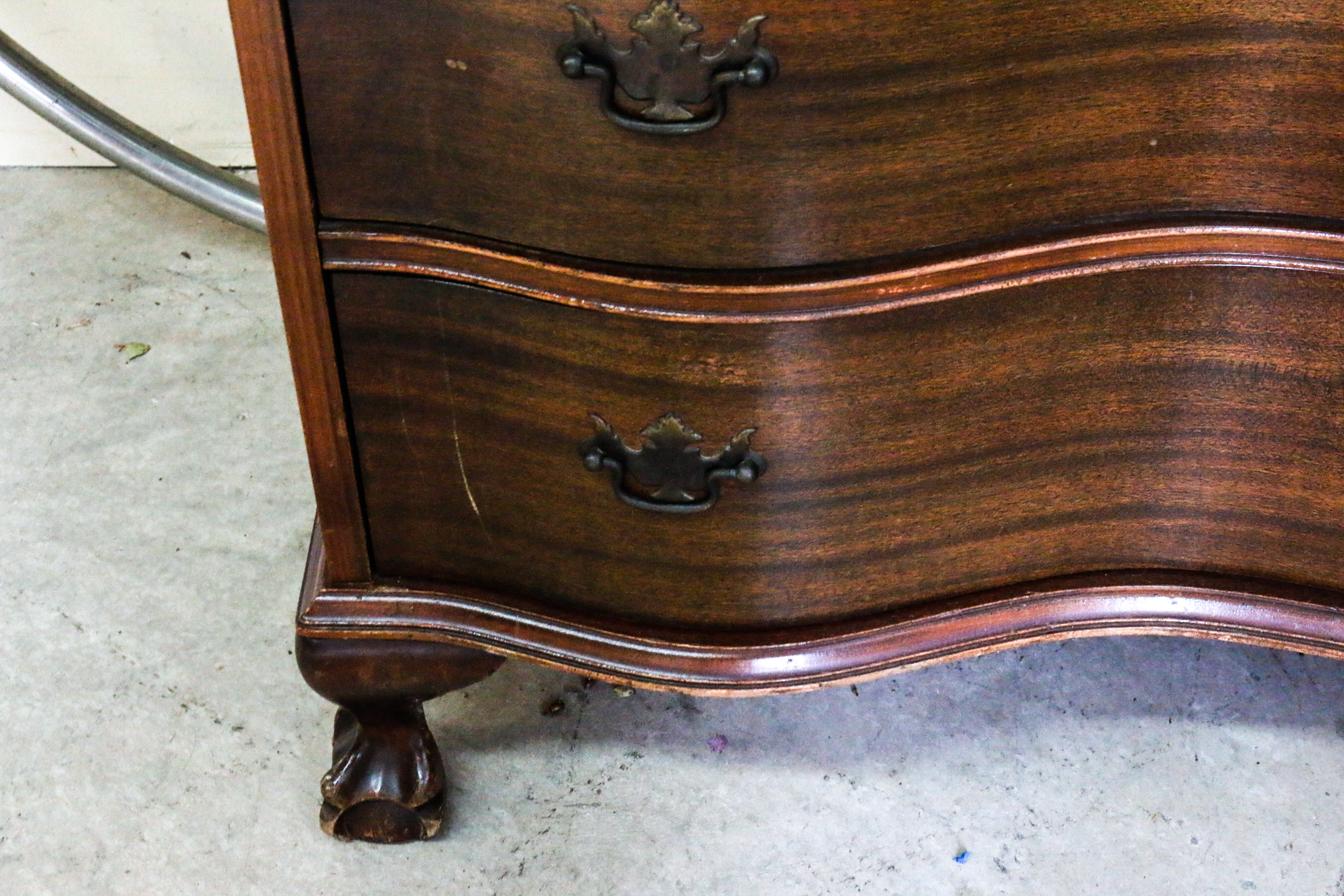 Vintage Wooden Secretary Desk