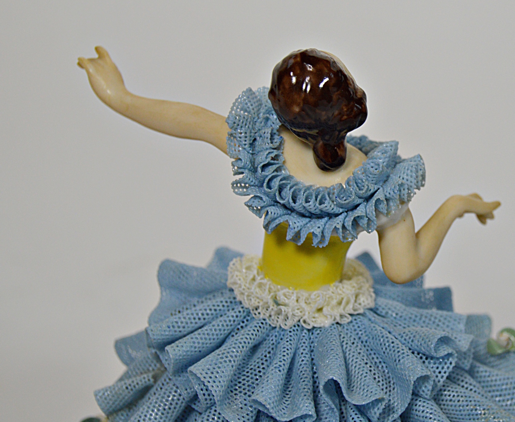 Antique Dresden Porcelain Ballerina