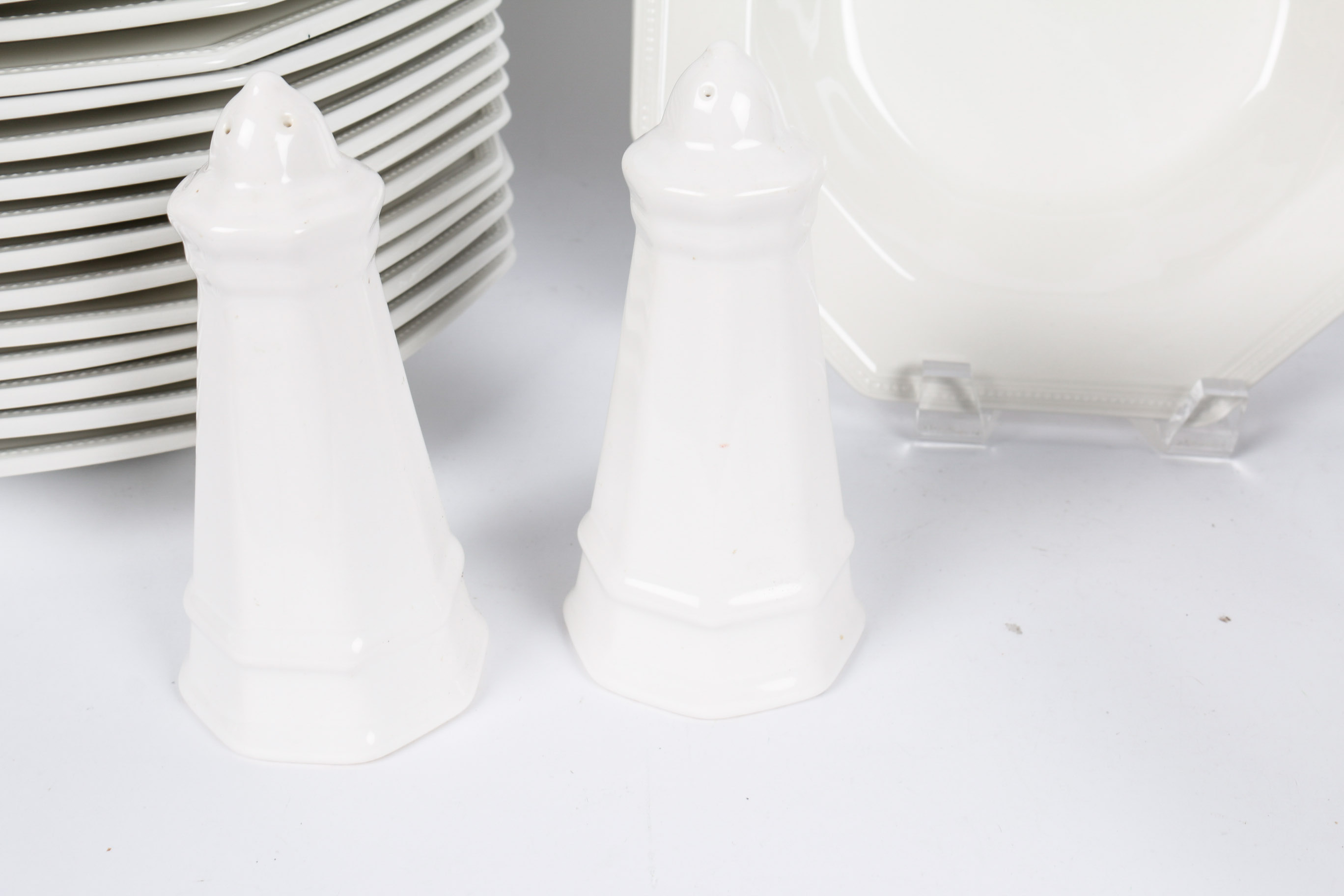 White Ironstone Tableware Including Johnson Brothers