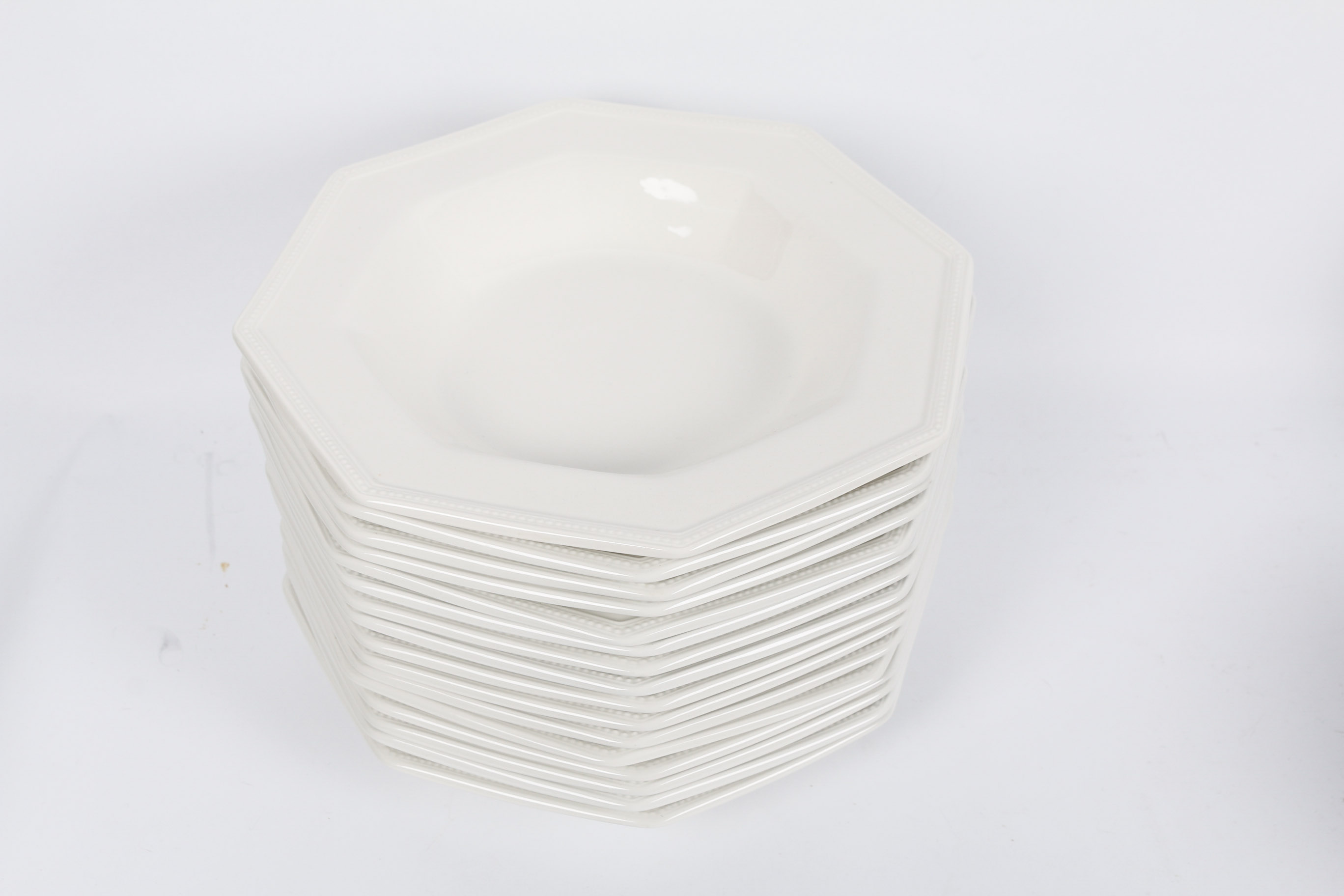 White Ironstone Tableware Including Johnson Brothers