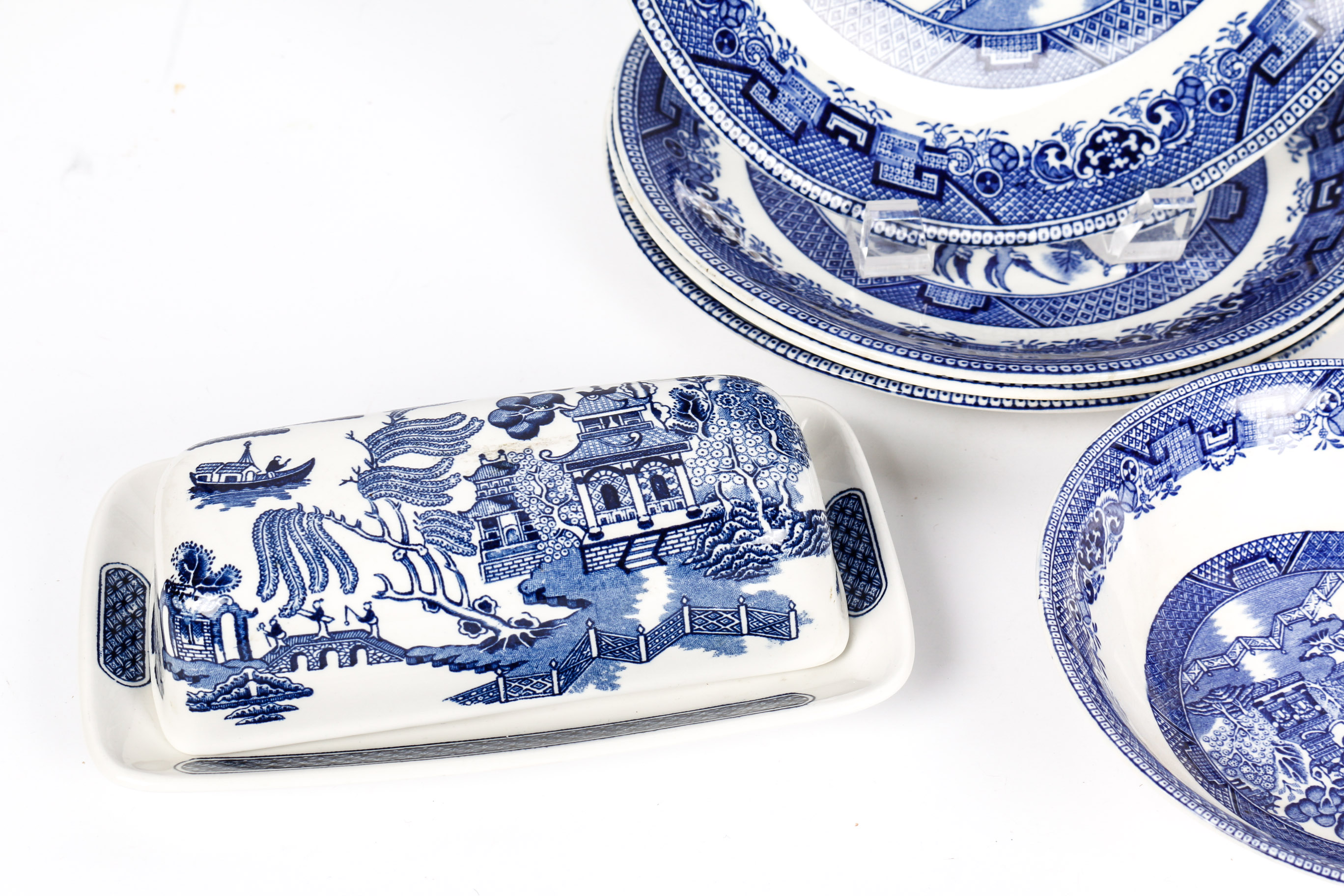 "Blue Willow" China Including W.R. Midwinter and Johnson Brothers