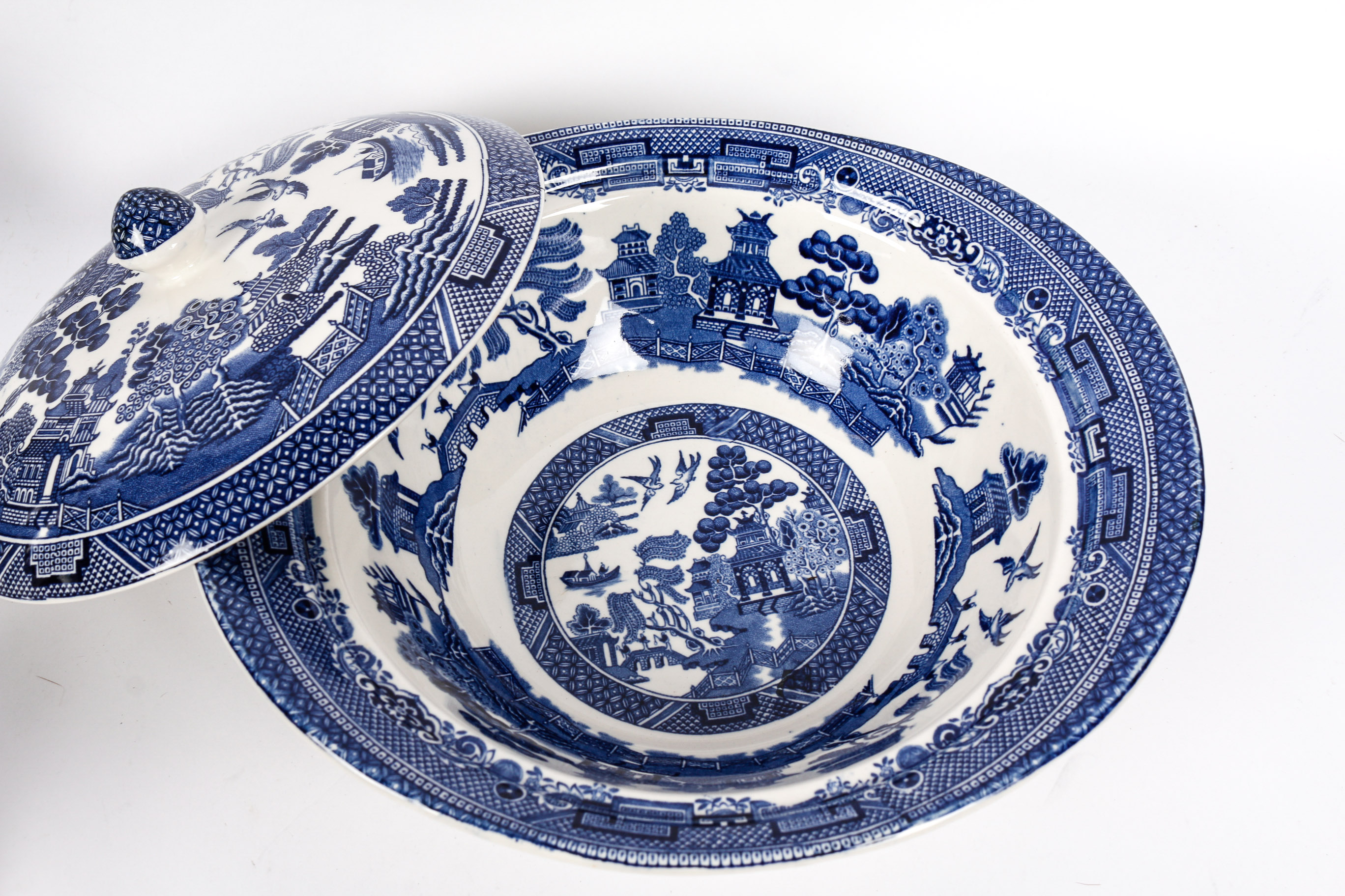 "Blue Willow" China Including W.R. Midwinter and Johnson Brothers