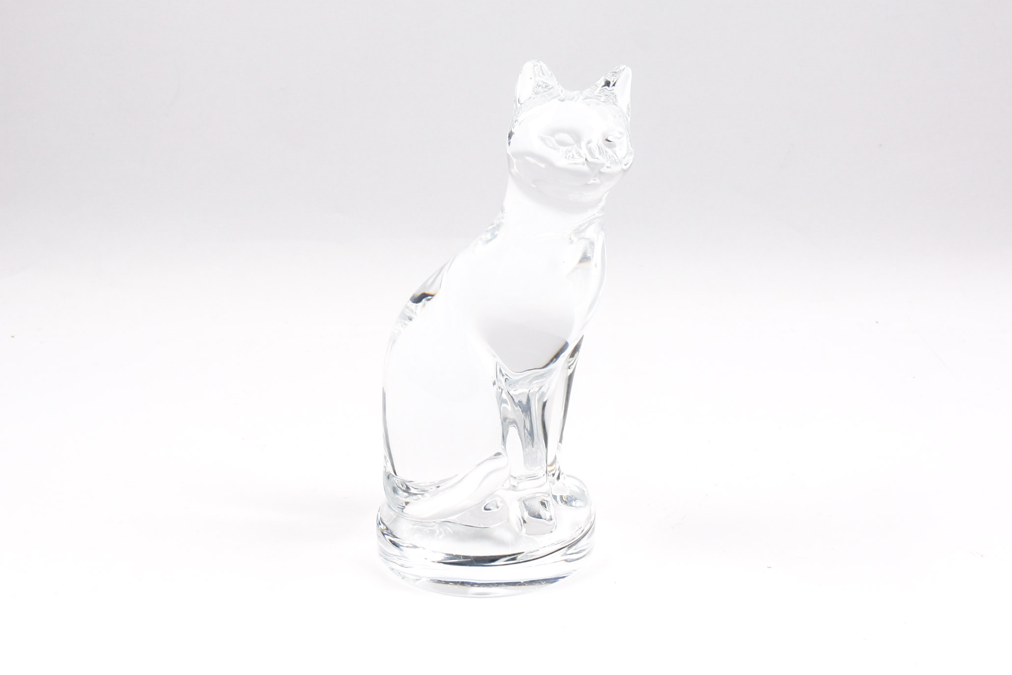 Hoya Crystal Cat Figurine
