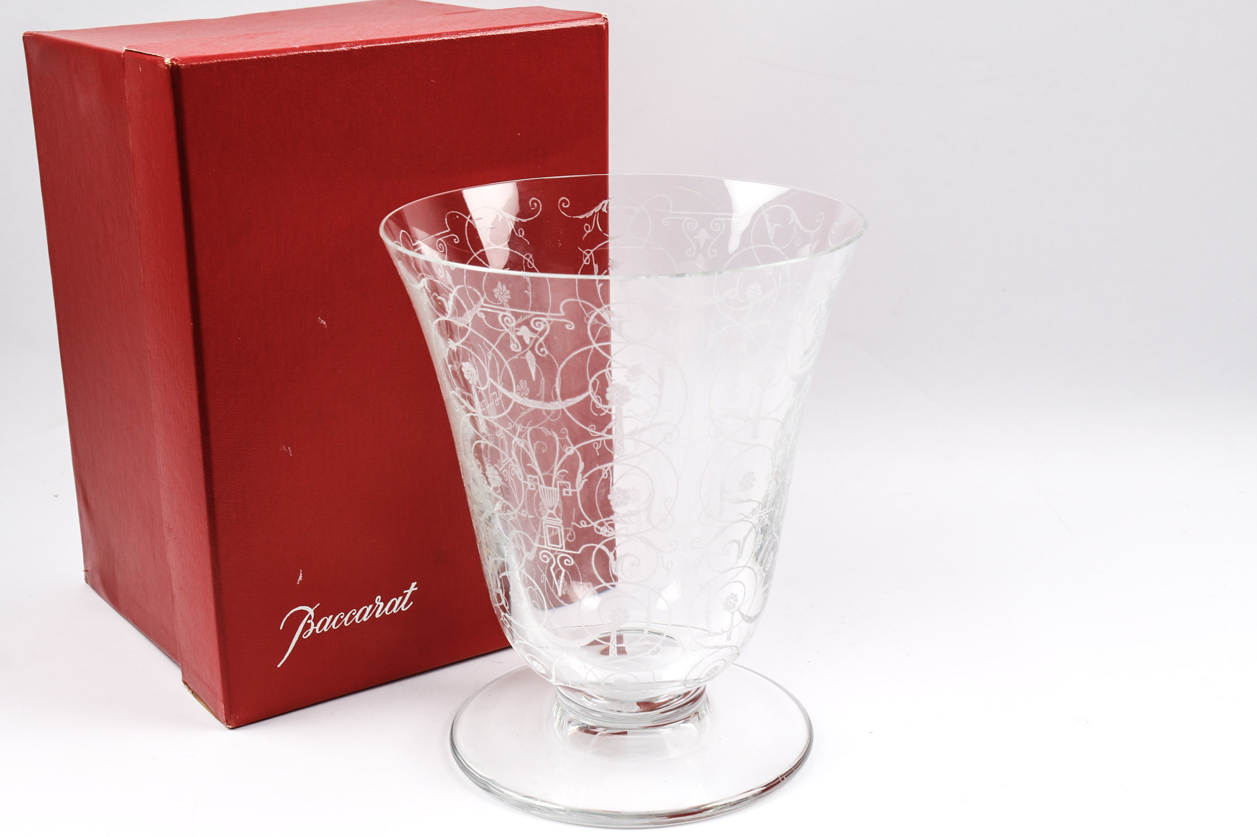 Baccarat Crystal Vase