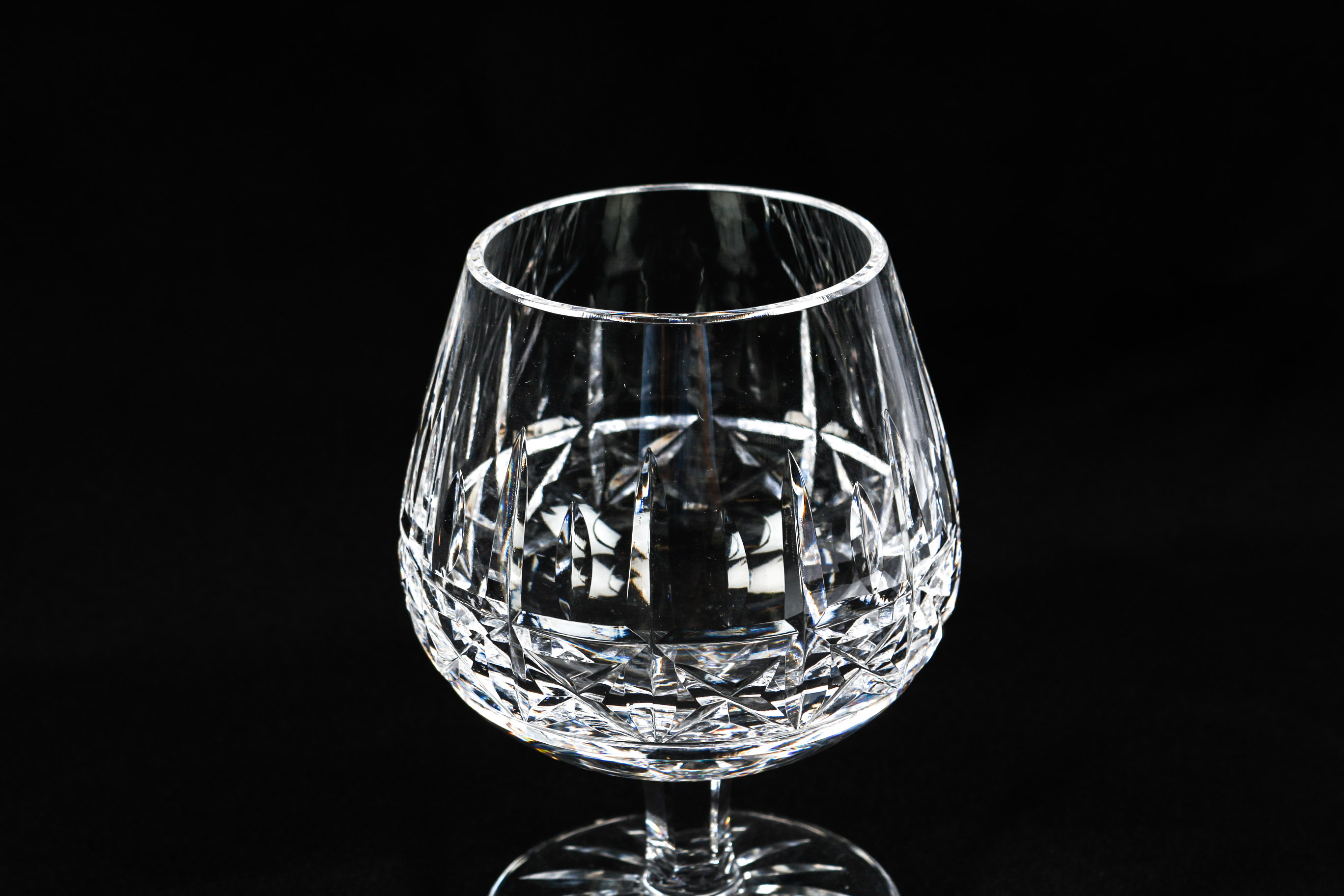 Four Waterford Crystal "Kylemore" Brandy Glasses