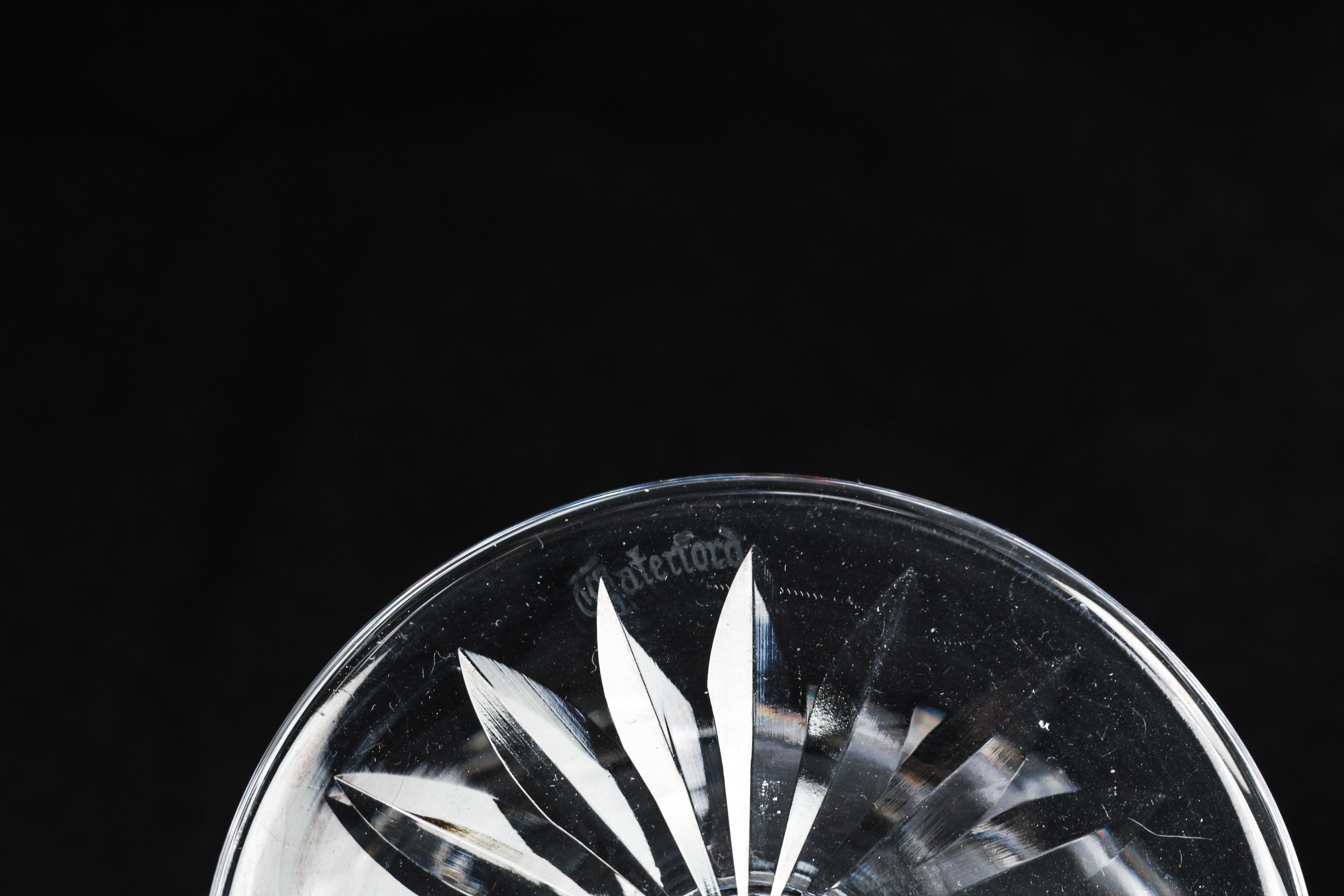 Four Waterford Crystal "Kylemore" Brandy Glasses