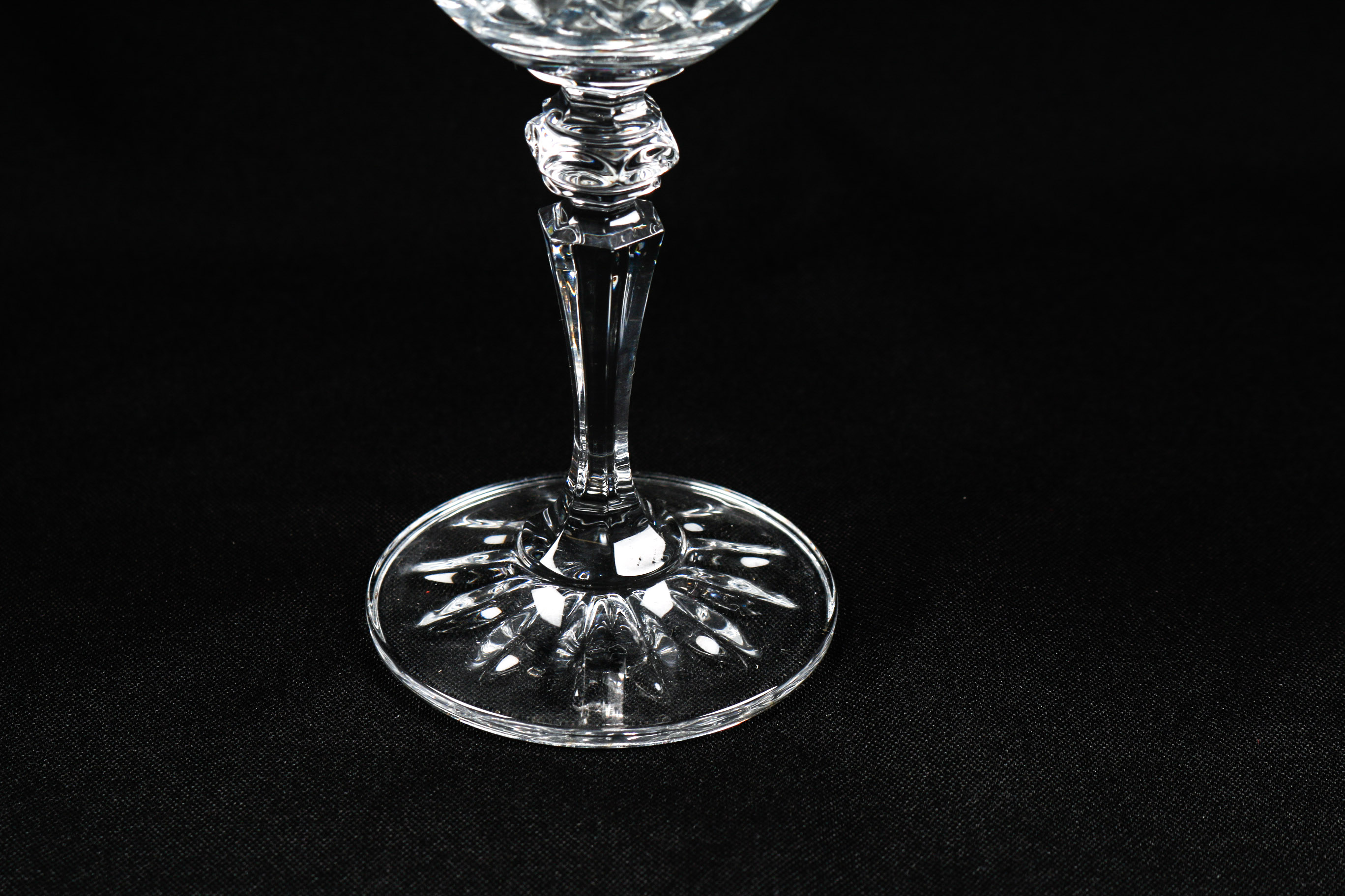 Four Galway Crystal Wine Glasses