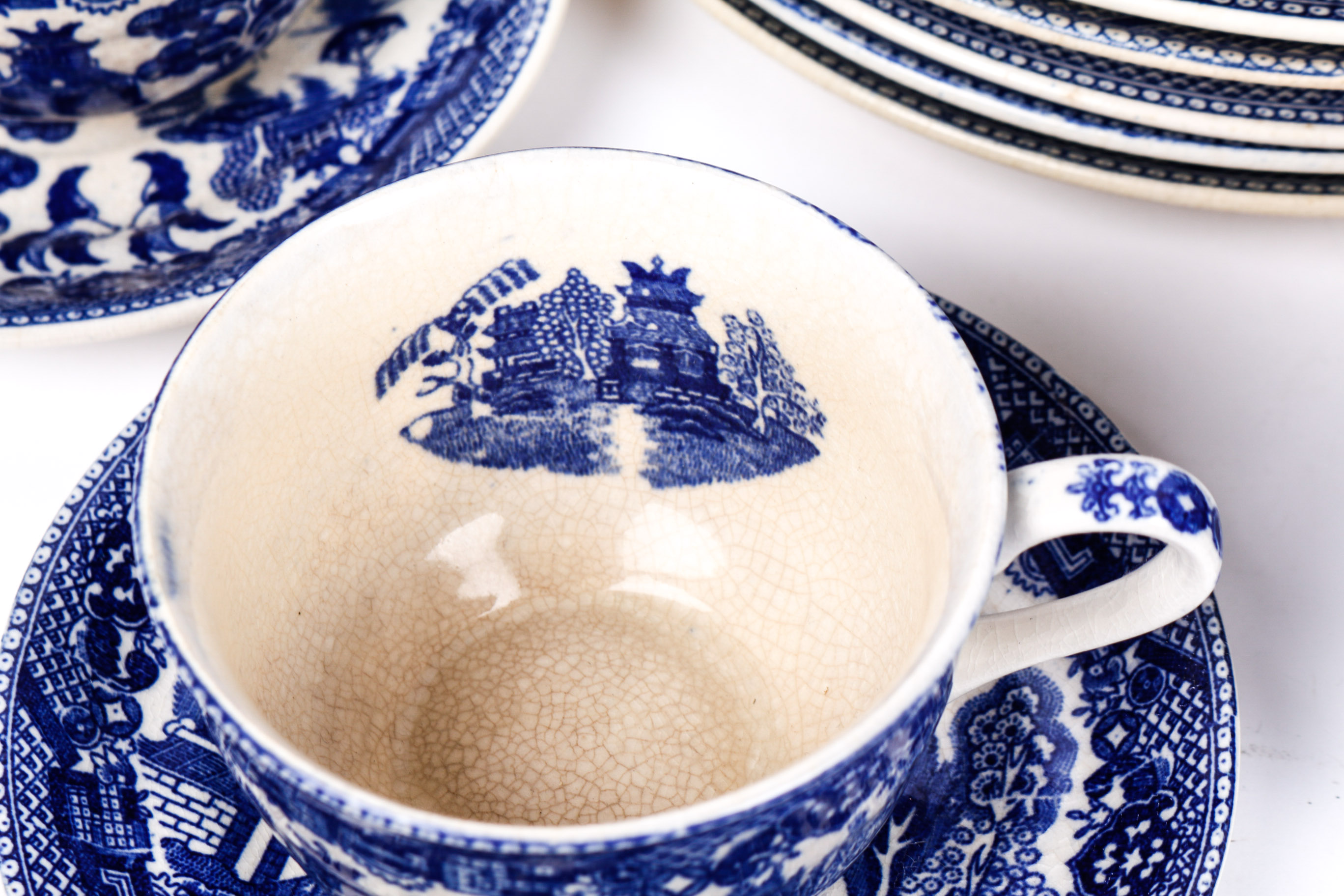 Assorted "Willow Tree" Tableware