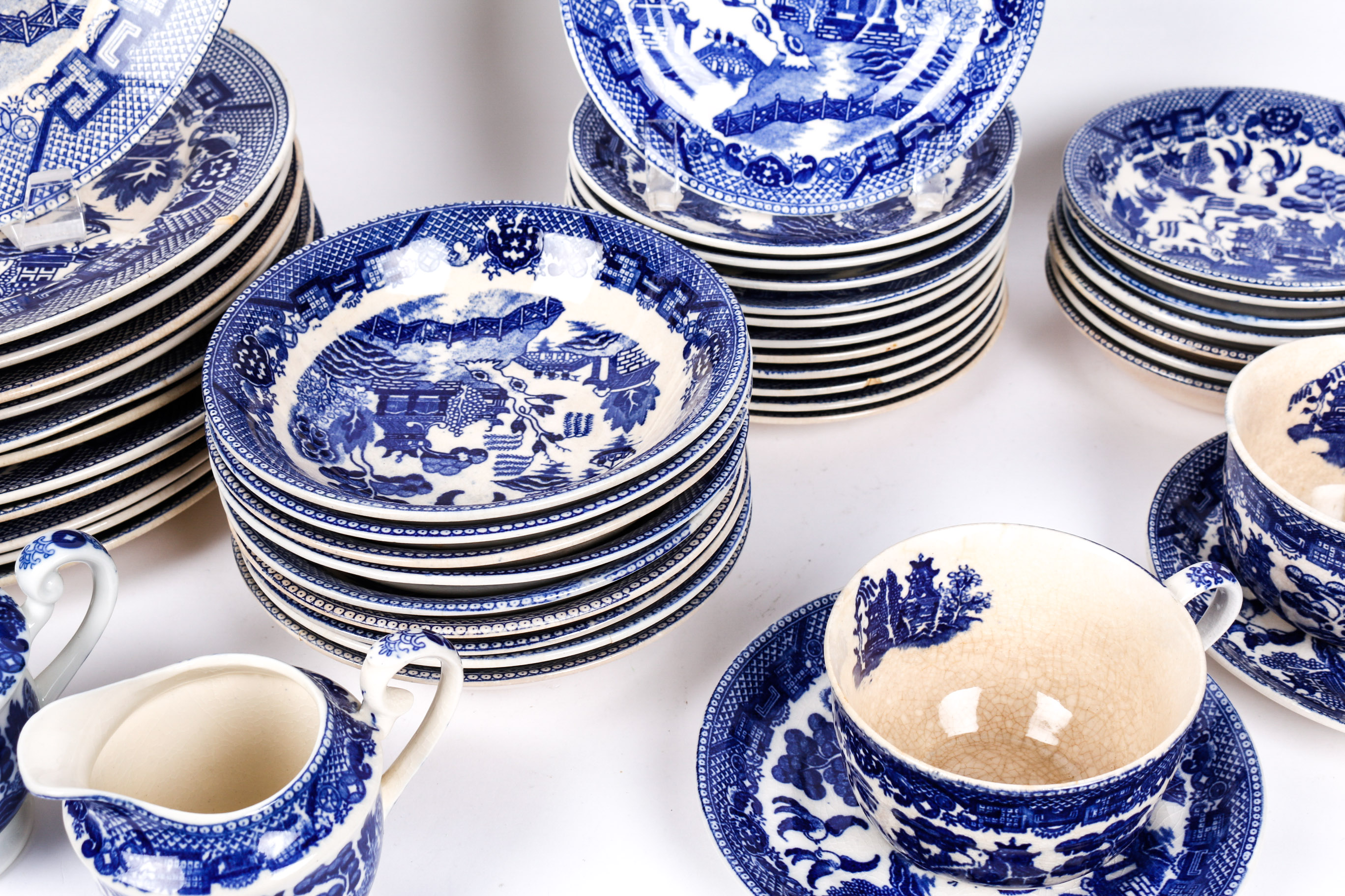 Assorted "Willow Tree" Tableware