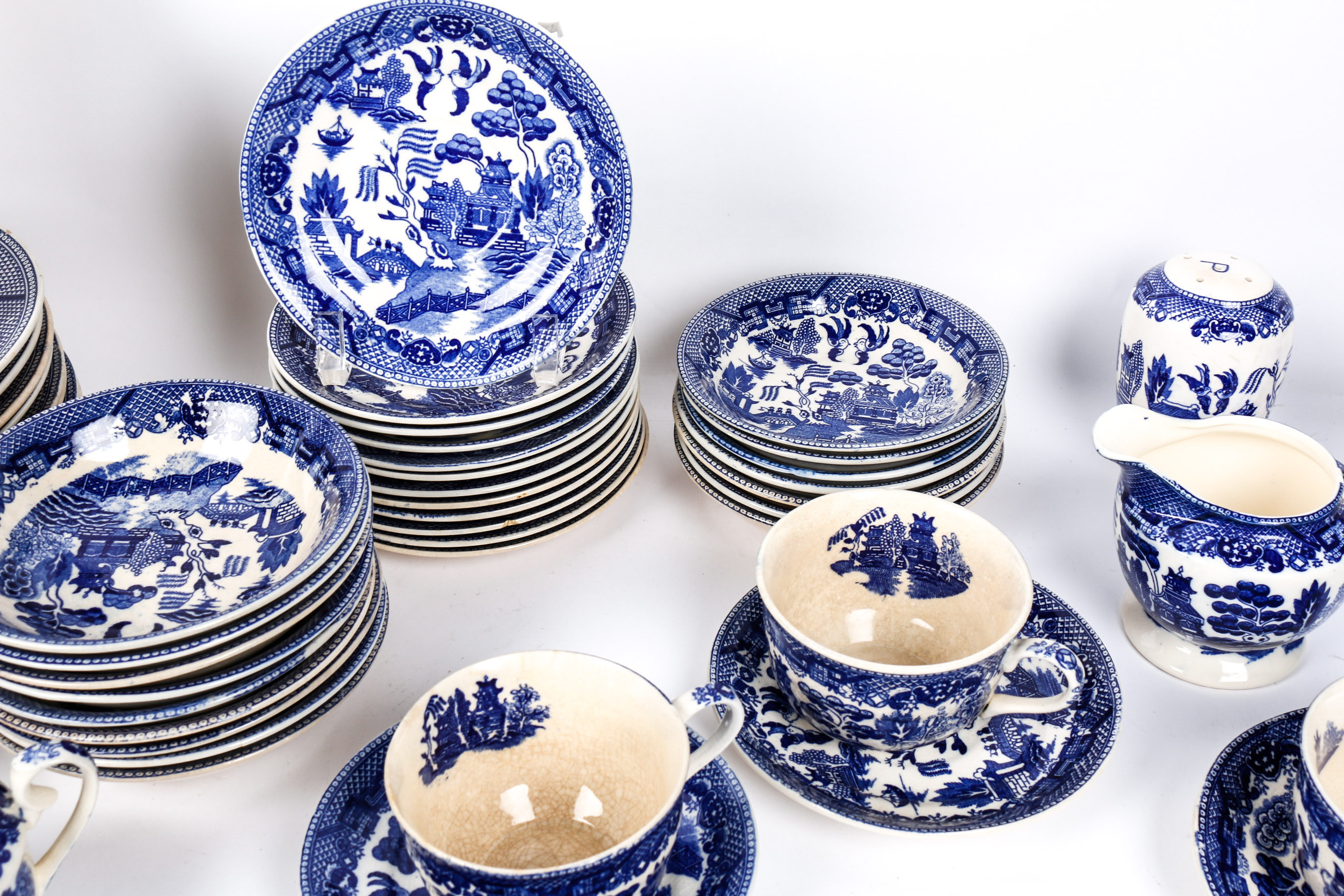 Assorted "Willow Tree" Tableware