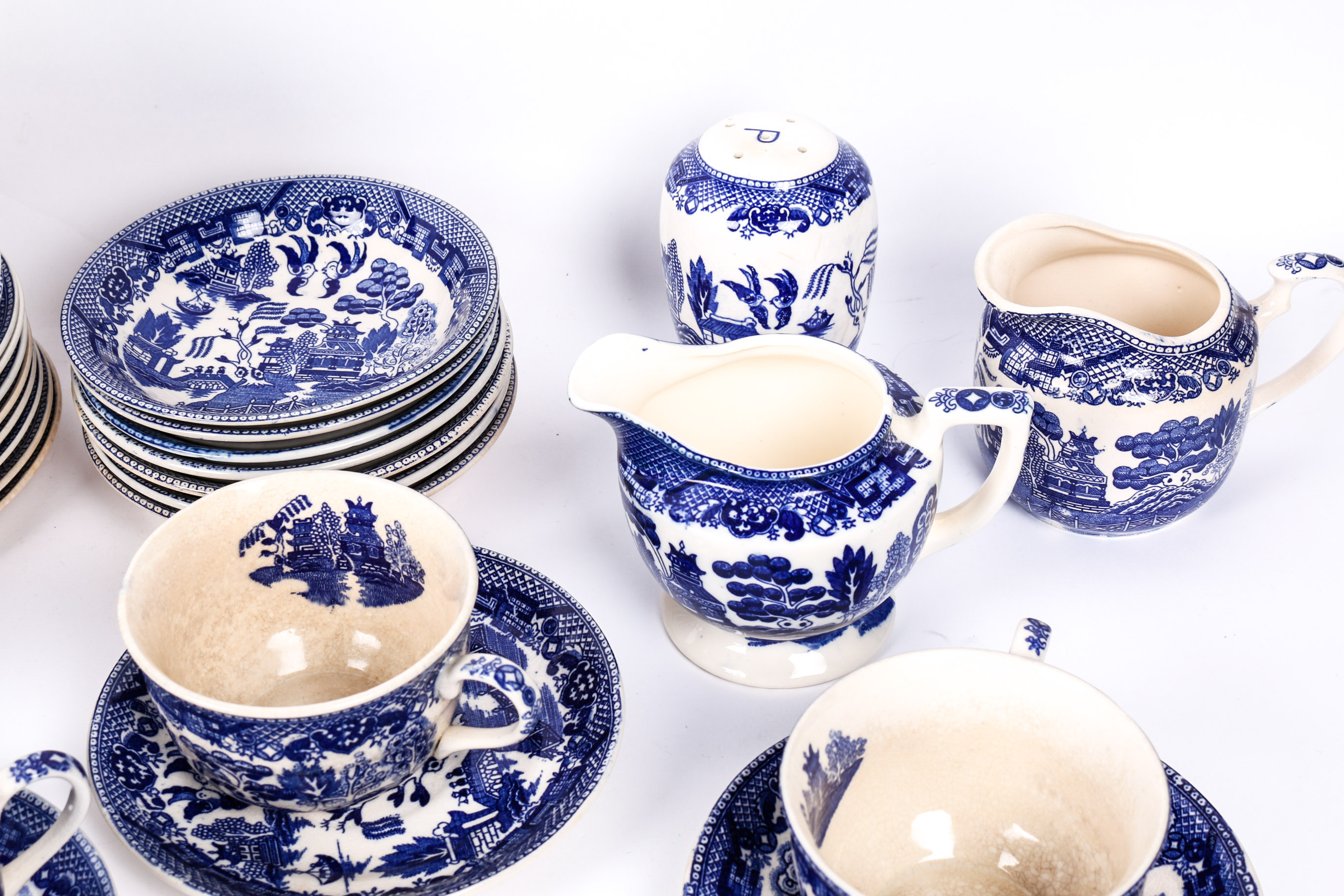 Assorted "Willow Tree" Tableware