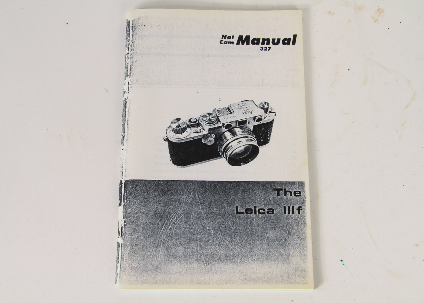 Vintage Leica D.R.P. Ernst Leitz Wezlar Camera and a Pair of Manuals