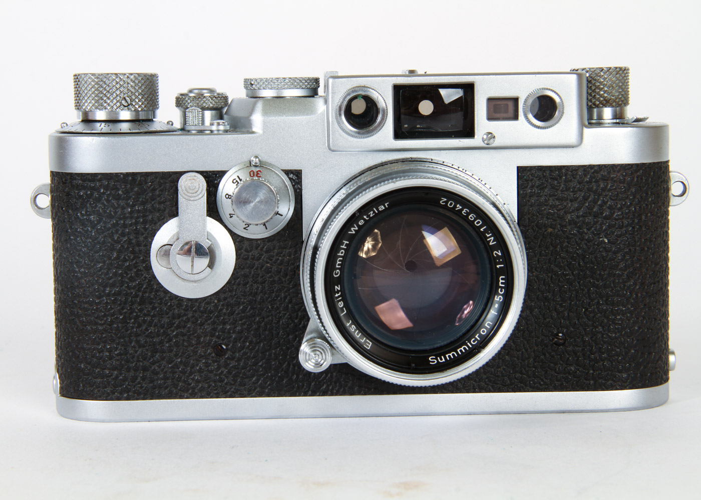 Vintage Leica DBP Camera and Manual