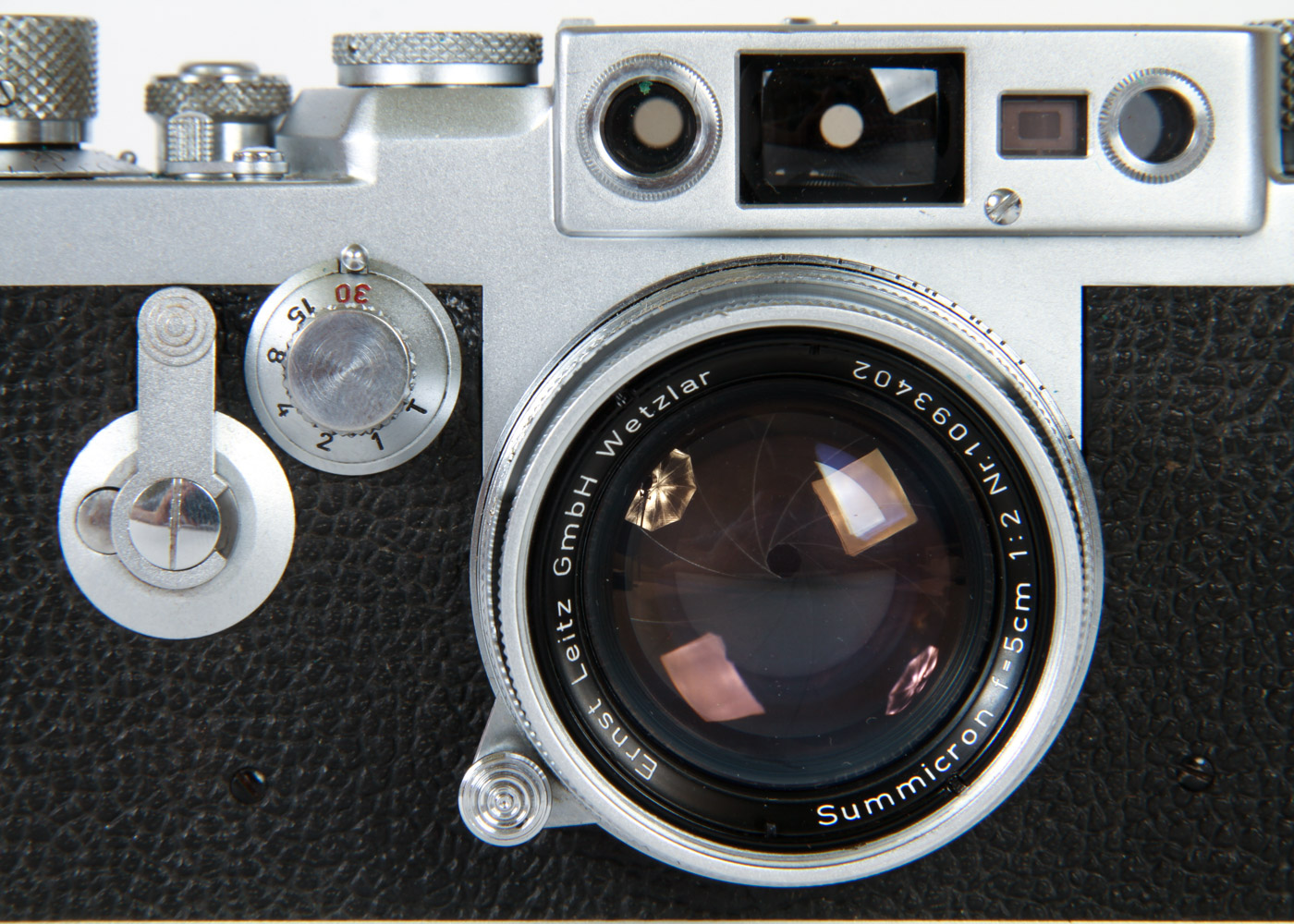 Vintage Leica DBP Camera and Manual
