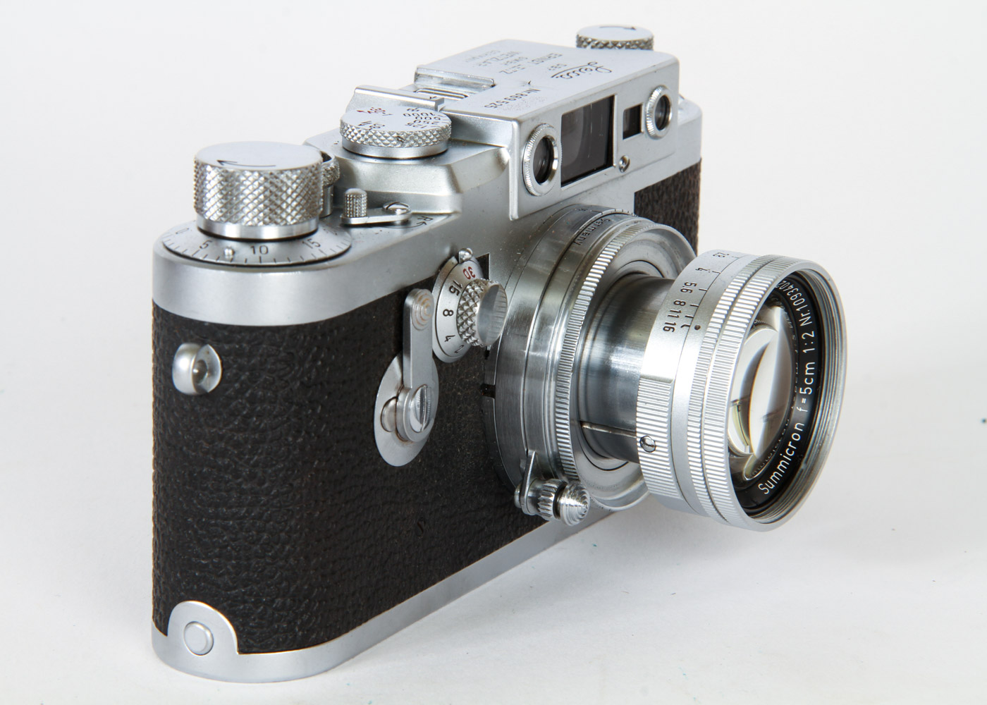 Vintage Leica DBP Camera and Manual
