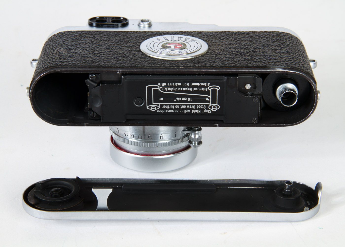 Vintage Leica DBP Camera and Manual