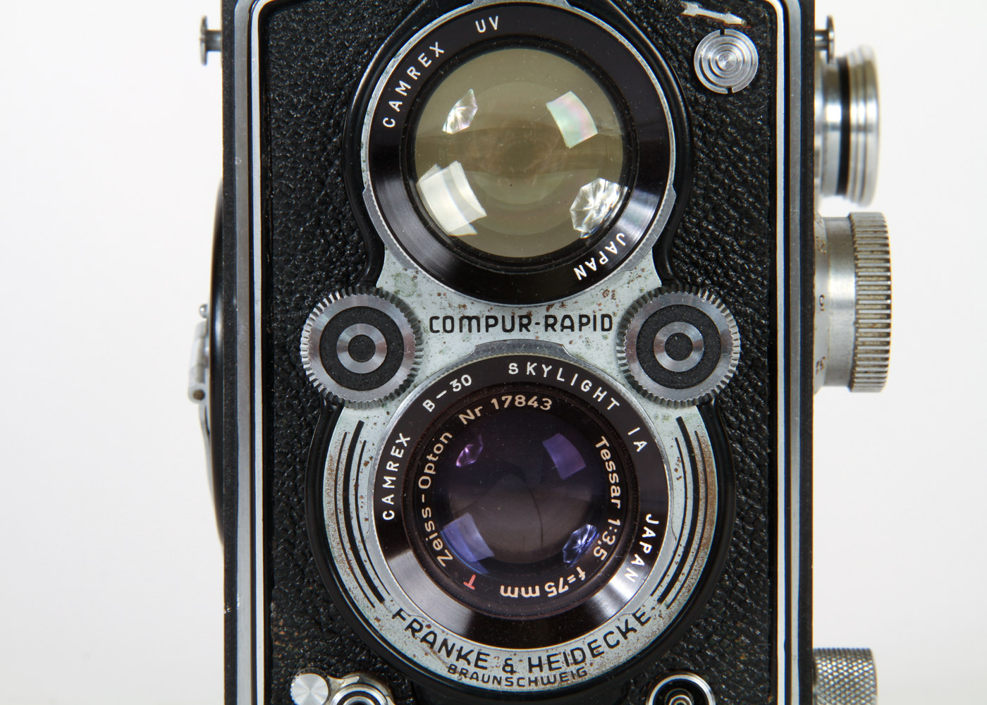 Vintage Rolleiflex DRP 2/173 DRGM Camera and Three Books