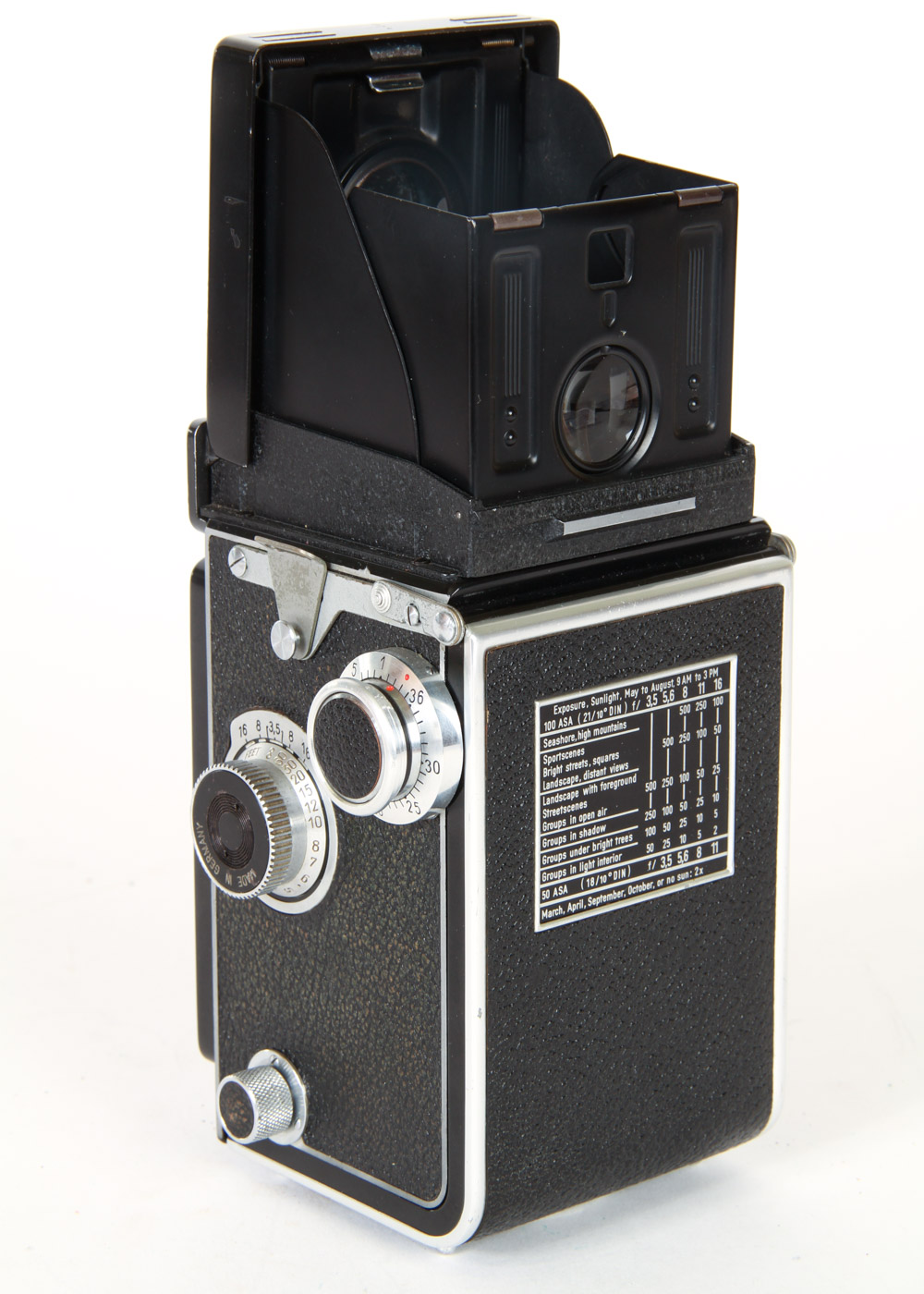 Vintage Rolleiflex DRP 2/173 DRGM Camera and Three Books