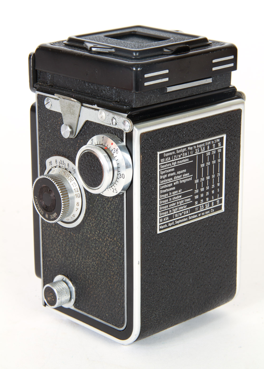 Vintage Rolleiflex DRP 2/173 DRGM Camera and Three Books