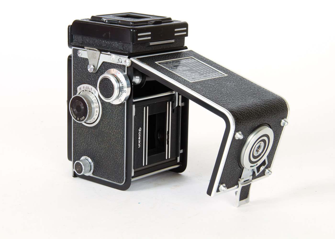 Vintage Rolleiflex DRP 2/173 DRGM Camera and Three Books